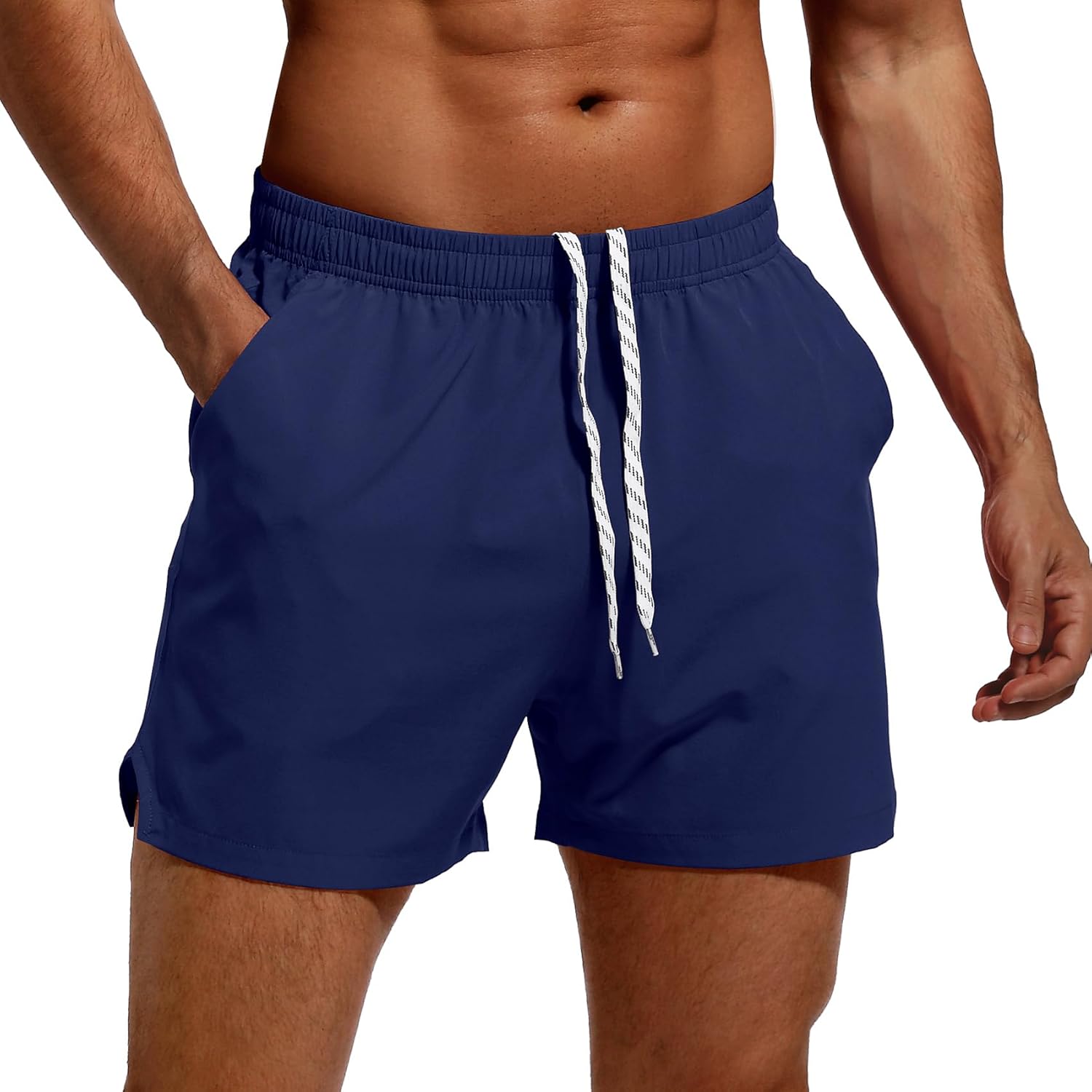 Men's 5" Athletic Running Shorts Quick Dry Lightweight Workout Shorts for Men Sports Gym Training with Pockets