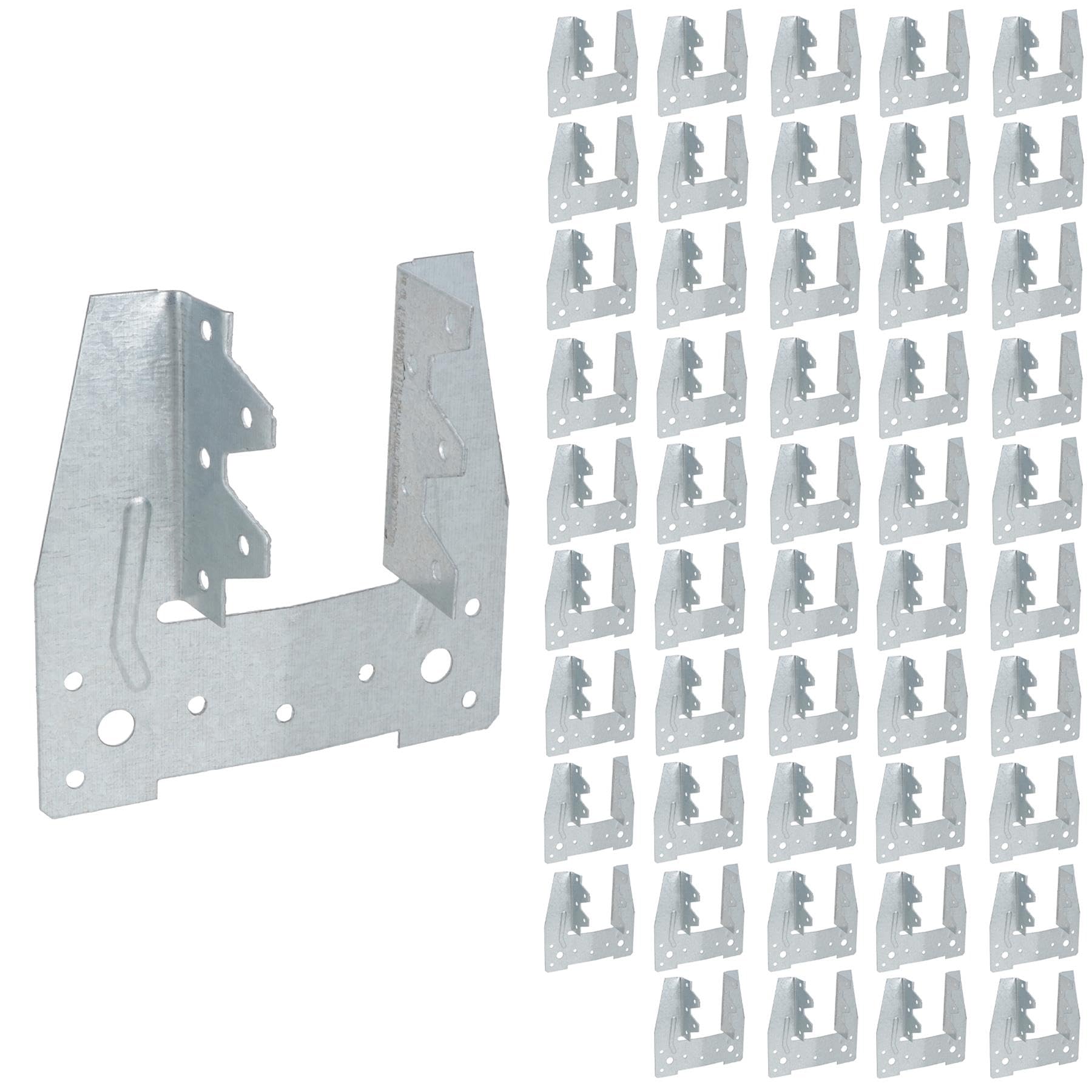 47mm Truss Clips Galvanised Brackets Fasteners Fixings Rafters to Wall Plates 50pc