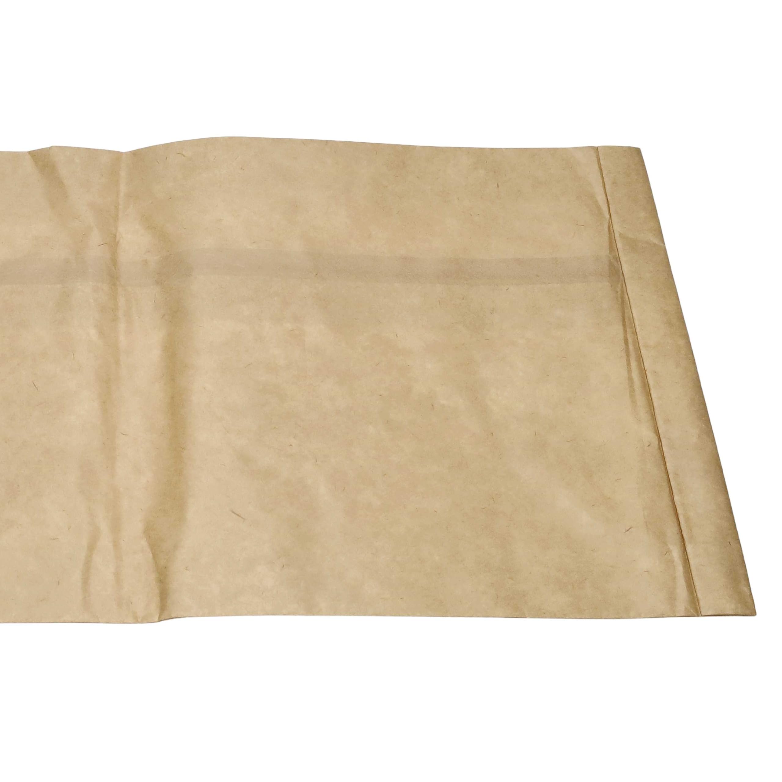 vhbw 50 x worek do odkurzacza kompatybilny z odkurzaczem Bosch AdvancedVac 20 - papier, 85,4 cm x 27 cm, piaskowy