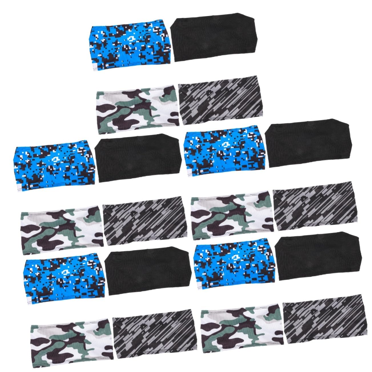 Abaodam Sport Stirnbänder Für Herren Teiliges Elastische Und Atmungsaktive Fitness Haarbänder Für Basketball Jogging Und Andere Sportarten Camouflage