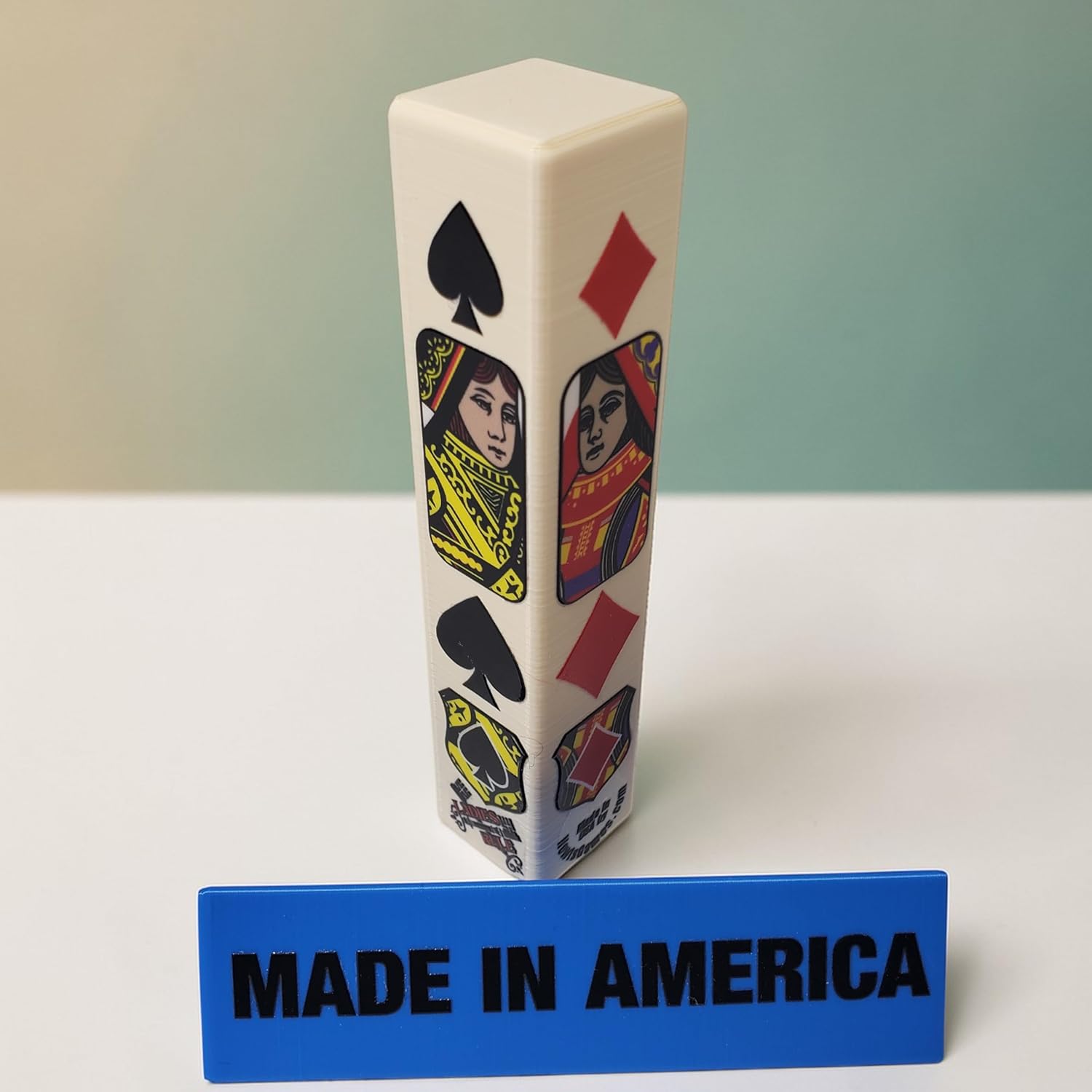 Newt's Playing Cards Ladies Rule Trump Marker/Indicator for Card Games Like Euchre, Bridge, Pinochle, Whist and Other Card Games - Includes 2