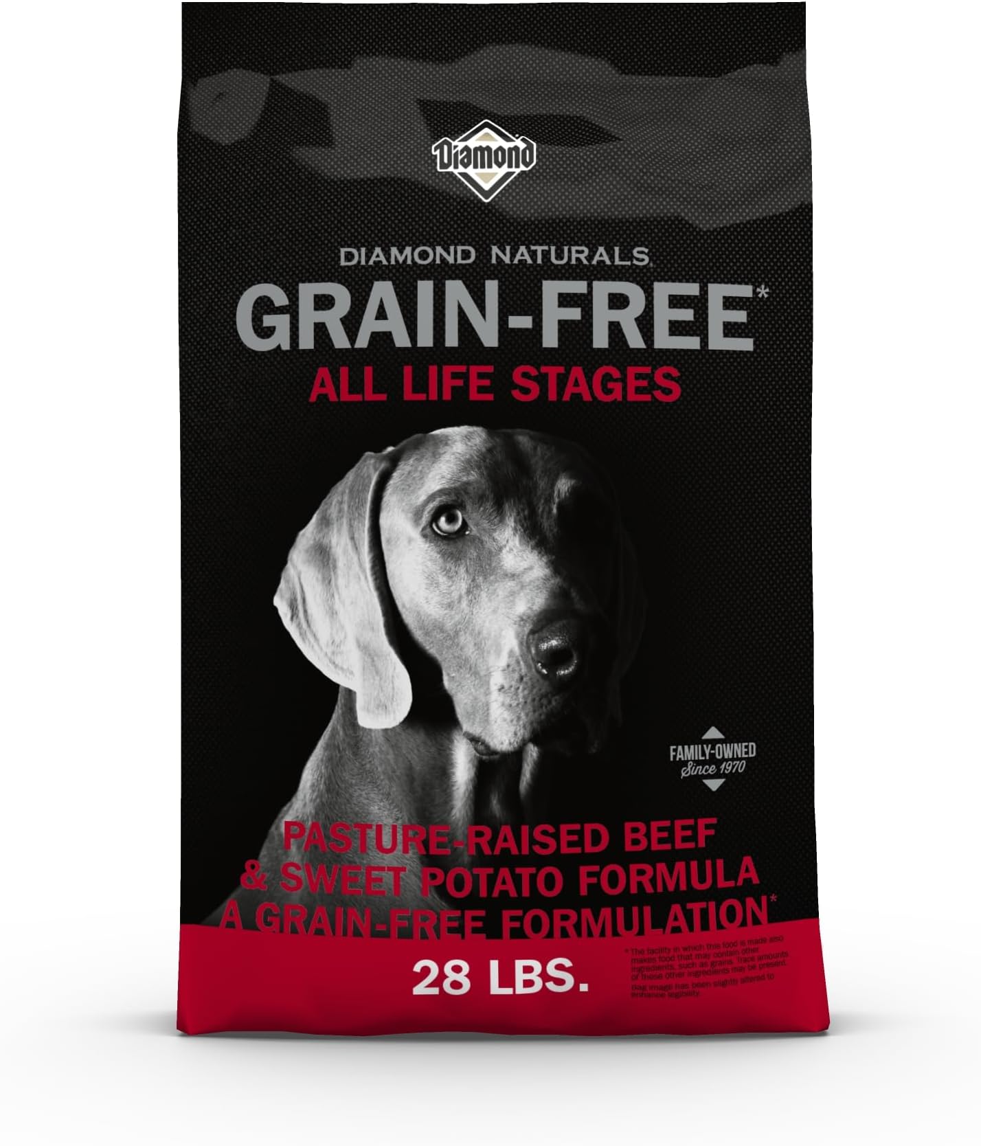 Grain Free Real Meat Recipe Premium Dry Dog Food With Real Pasture Raised Beef 28Lb