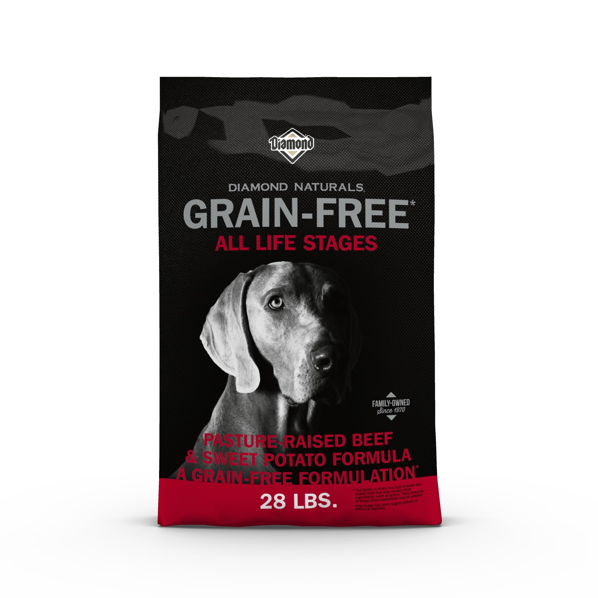 Grain Free Real Meat Recipe Premium Dry Dog Food With Real Pasture Raised Beef 28Lb
