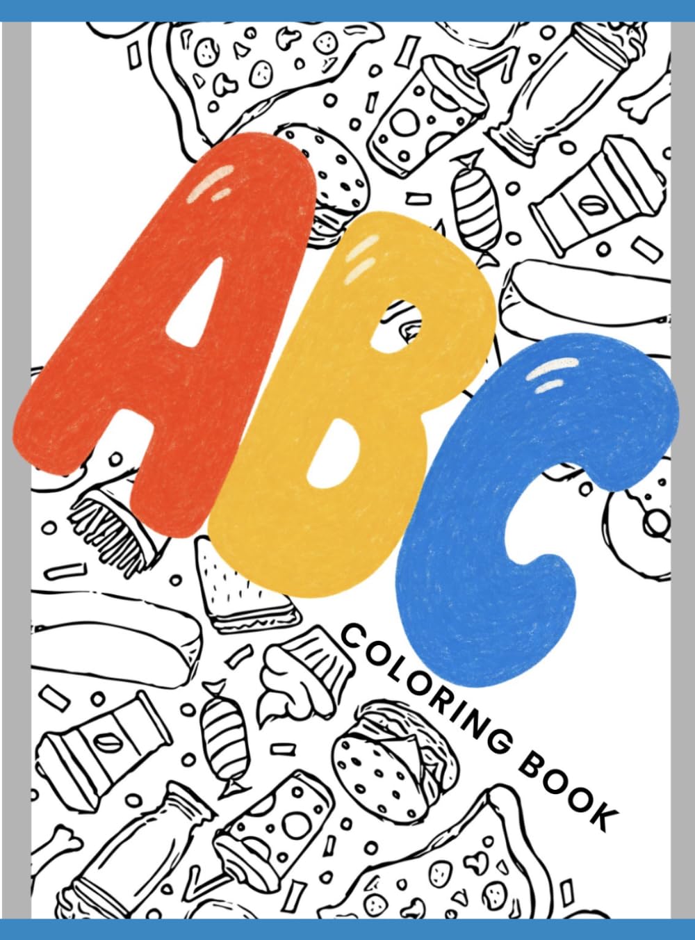 ABC’s of Food Coloring Book