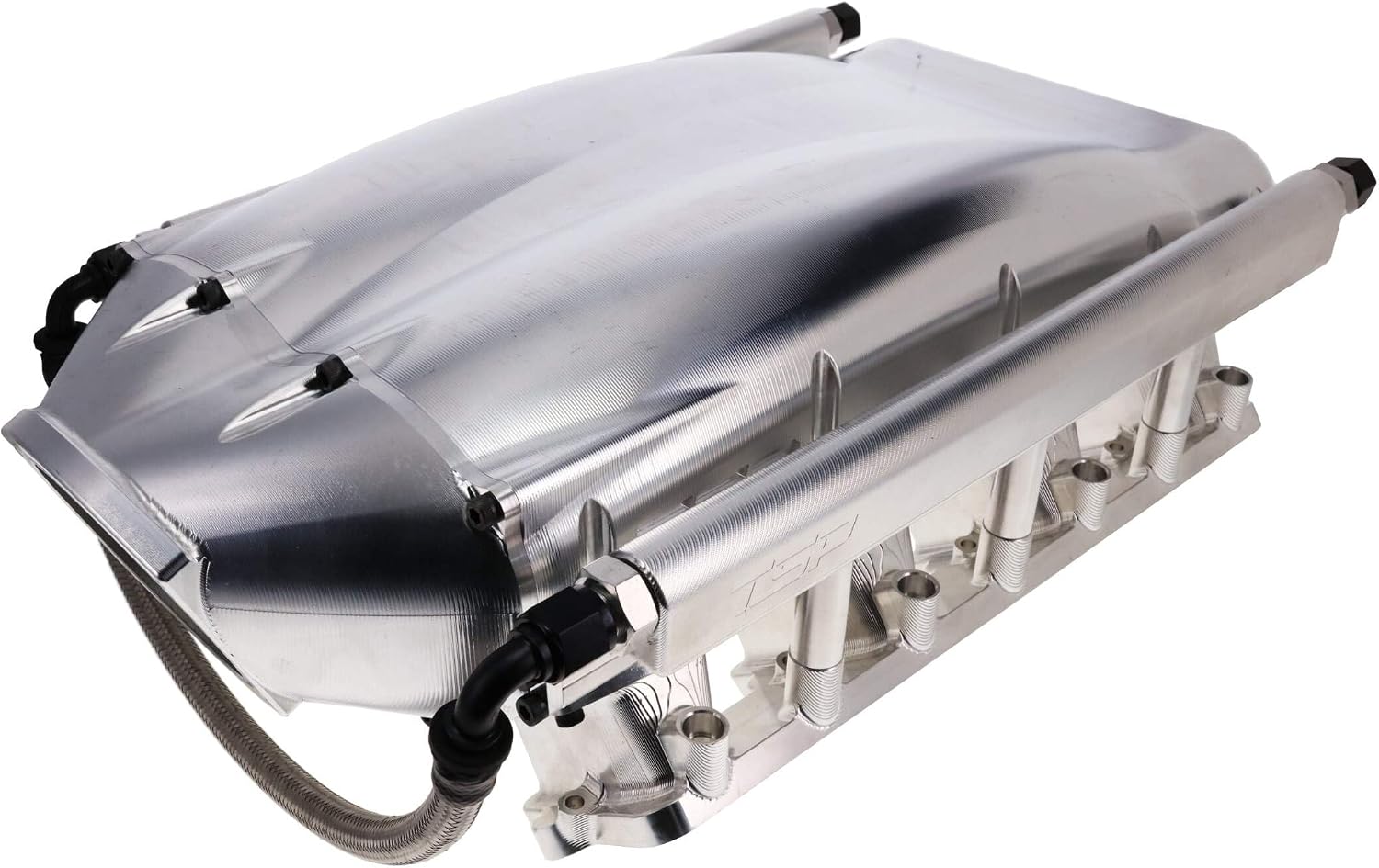 Top Street Performance Intake Manifold, V Series, 102.5 mm Throttle Body Flange, Multi Port, Cathedral Port, Aluminum, Natural, GM LS-Series, Kit
