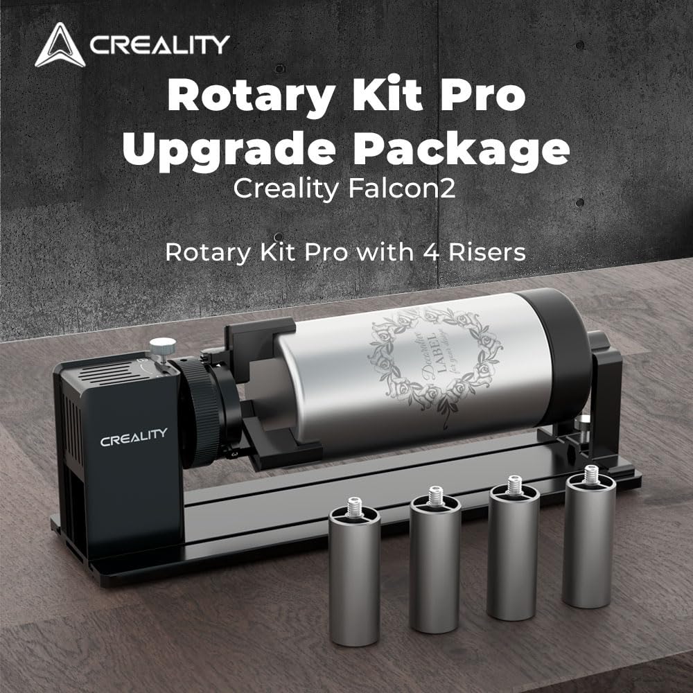CREALITY レーザー彫刻用ロータリー CREALITY レーザー彫刻用ロータリー Rotary Kit Pro for Curved