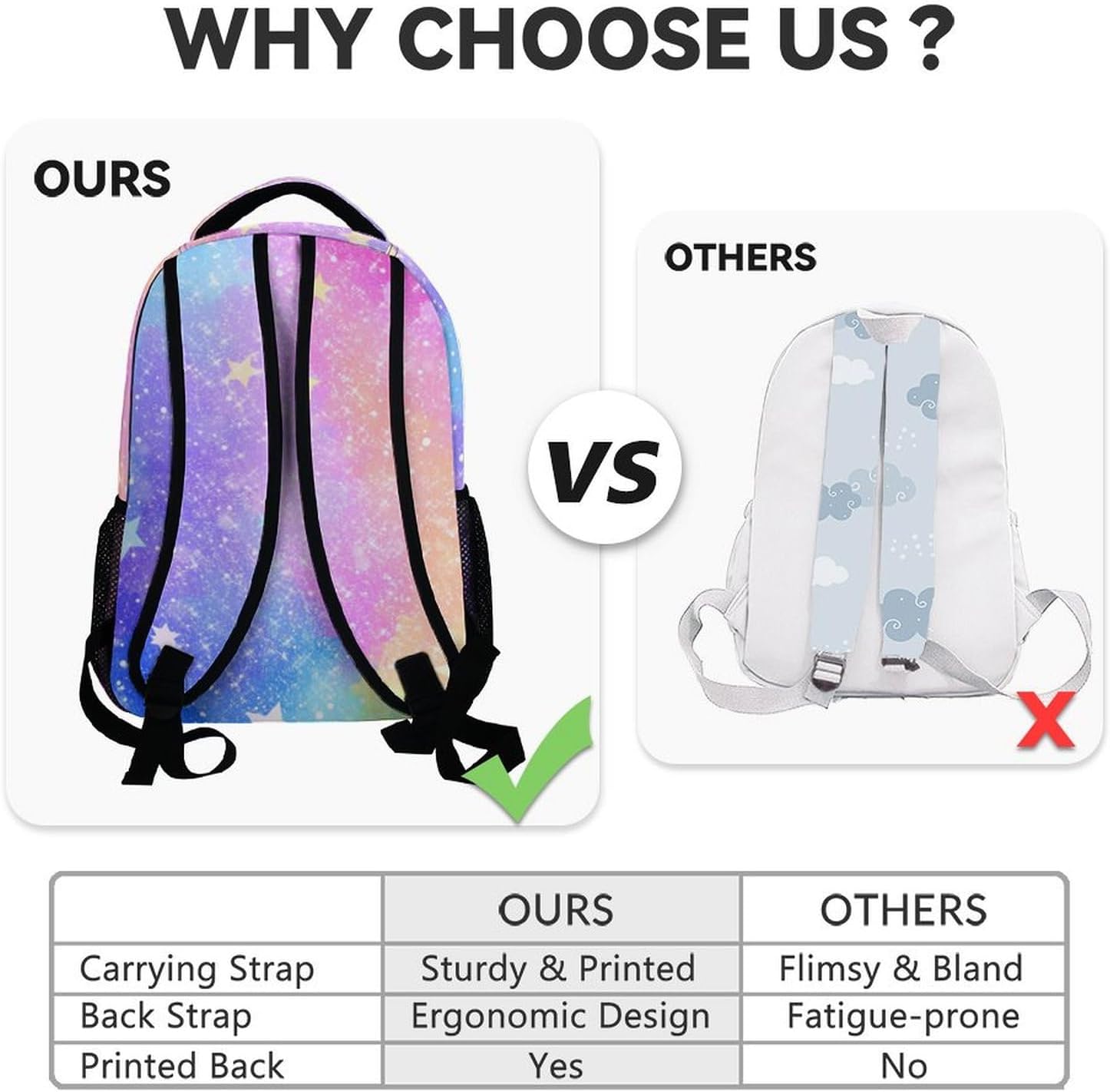 Custom Girls Backpack for School - 17 Inch Cute Butterfly Backpacks for Kindergarten - Personalized Large Capacity Colorful Bookbag for Elementary