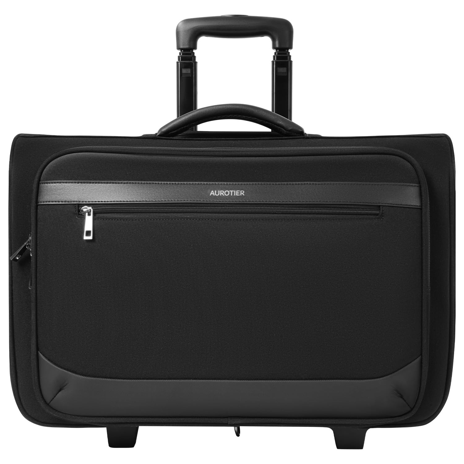 Rolling Carry On Garment Bag with Wheel for Travel Built‑in Hanger