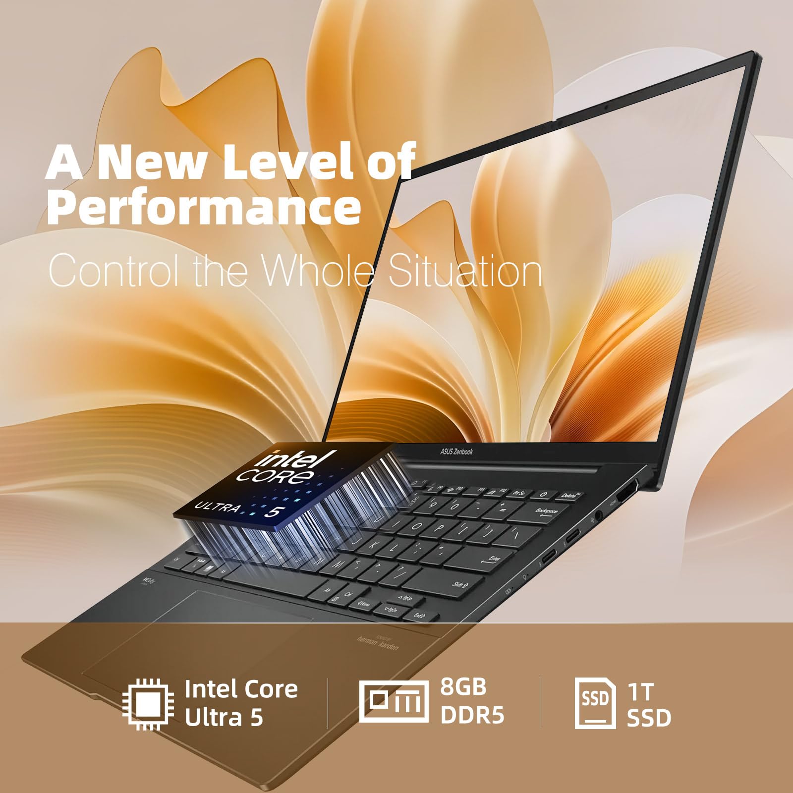 ASUS ZenBook 14 i5-8250U メモリ8GB SSD256GB ASUS ZenBook 14 OLED Laptop, 14