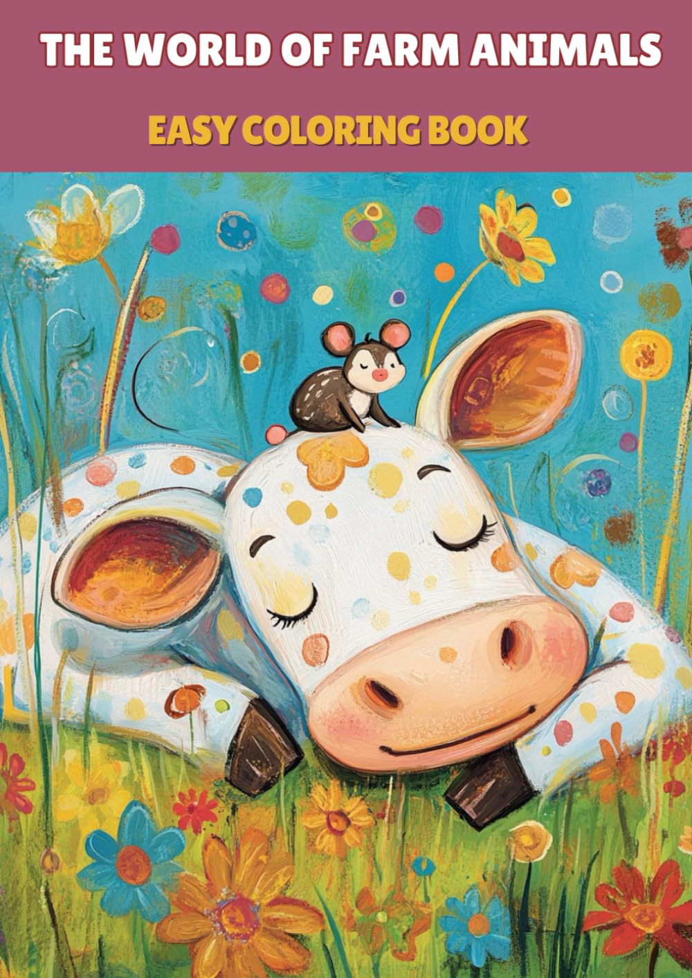 The World of Farm Animals: A Fun and Engaging Coloring Book for Toddlers: How to spark kids creativity and imagination (Children`s Coloring Book)