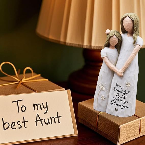 Aunt Gifts, Best Aunt Ever Gifts, Auntie Gift Ideas, Aunts Birthday Gift, Aunt, Sculpted Hand-Painted Figurine