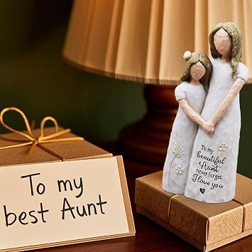 Aunt Gifts, Best Aunt Ever Gifts, Auntie Gift Ideas, Aunts Birthday Gift, Aunt, Sculpted Hand-Painted Figurine