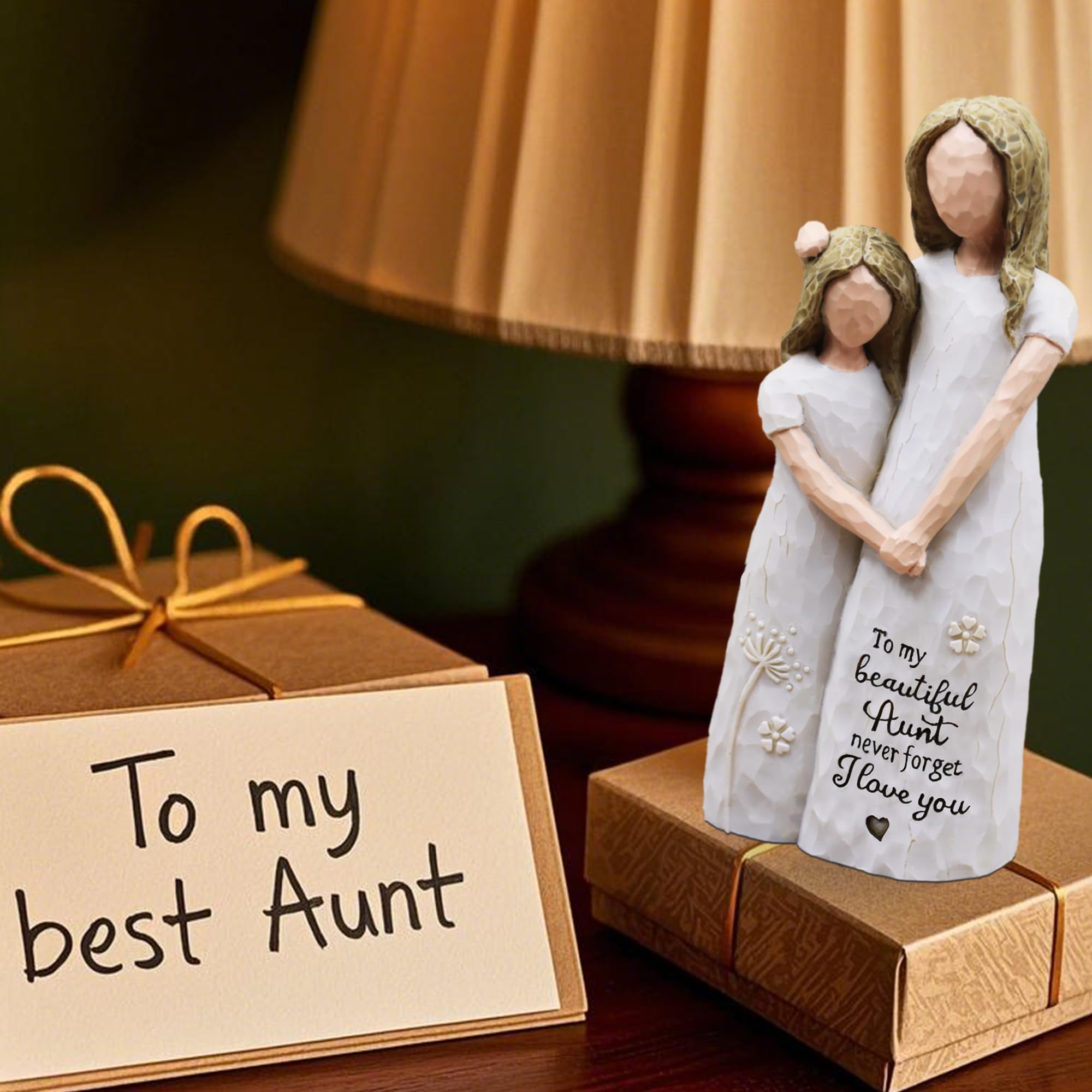 Aunt Gifts, Best Aunt Ever Gifts, Auntie Gift Ideas, Aunts Birthday Gift, Aunt, Sculpted Hand-Painted Figurine