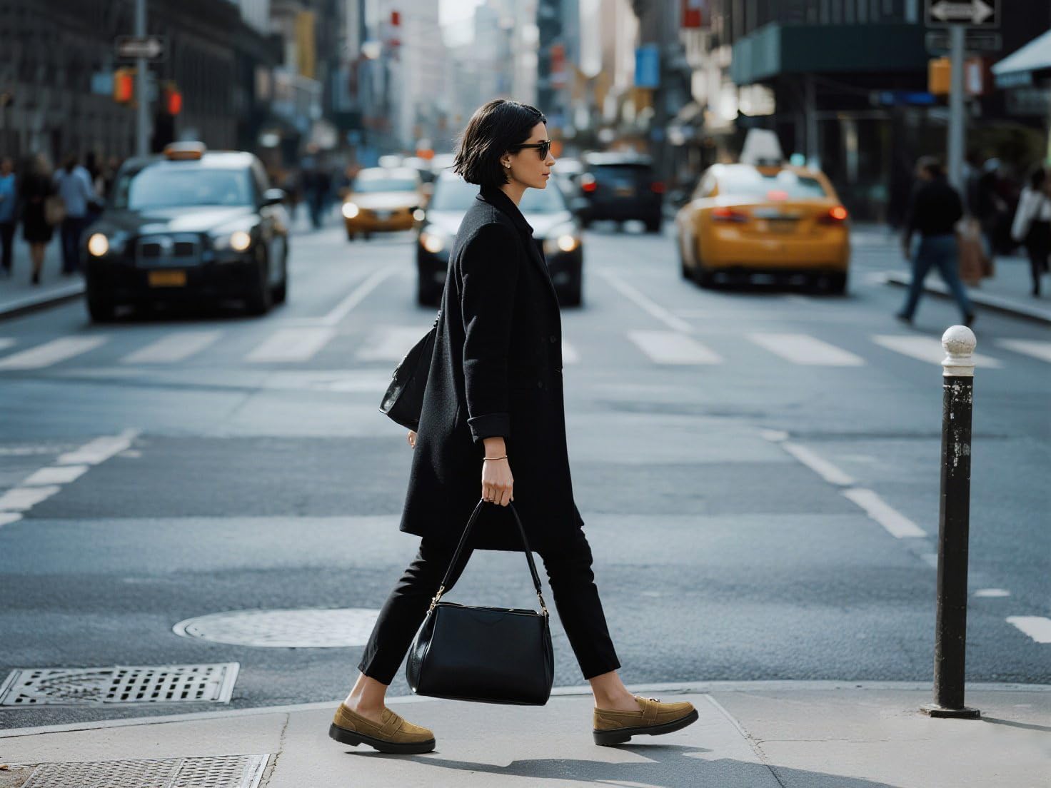 BEAUSEEN Women's Suede Penny Loafers Casual Lightweight Slip On - Comfortable Walking Shoes,Chic Flat for Work & Travel - Image 2