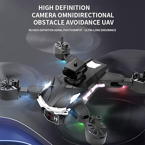 Miniatura 4 de Dron plegable con cámara HD 1080p cámara Fpv Drone para principiantes control de gestos, evitación de obstáculos, modo sin cabeza, Wifi RC