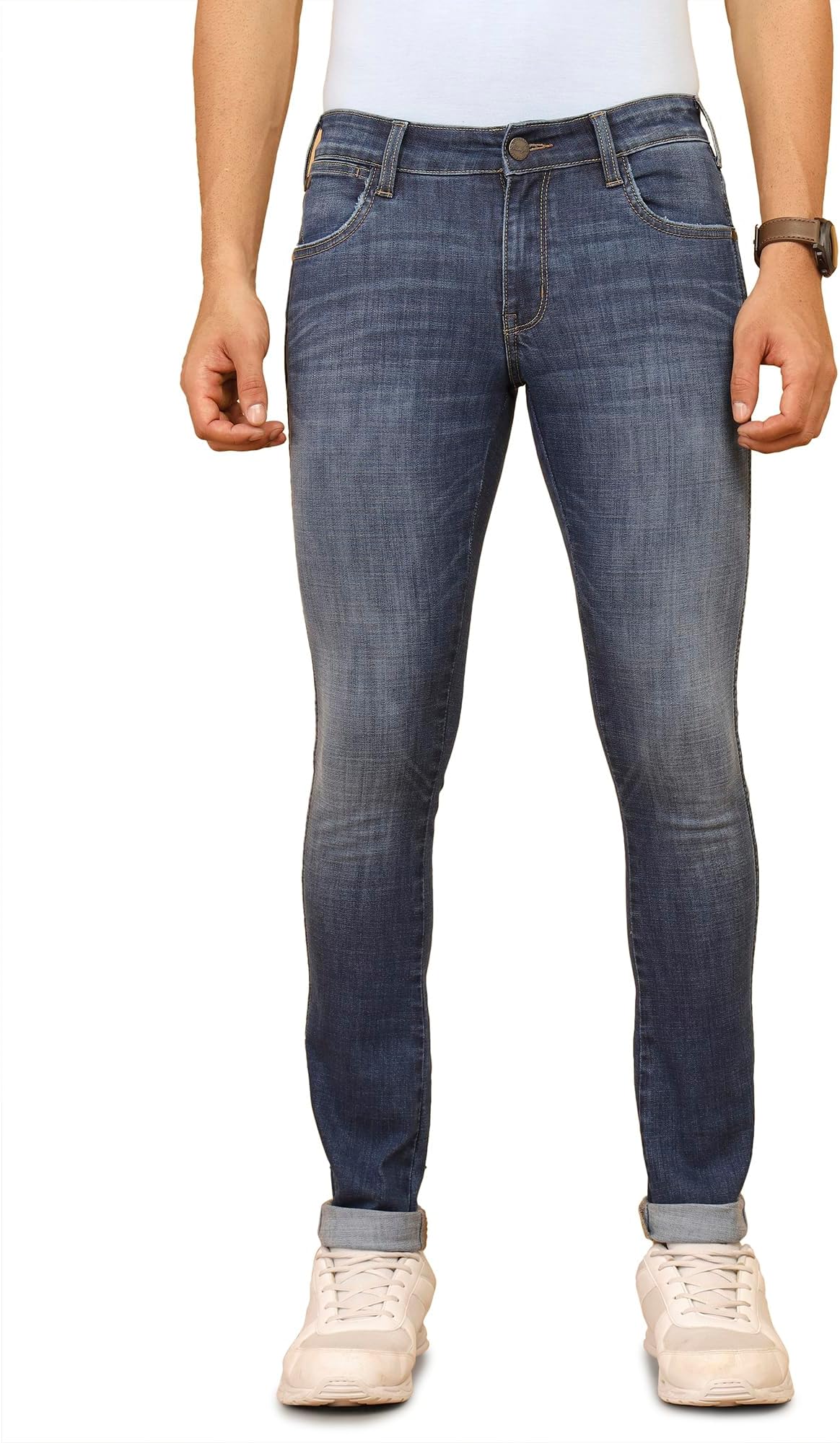 WranglerMen's Vegas Skinny Fit Low-Rise Jeans