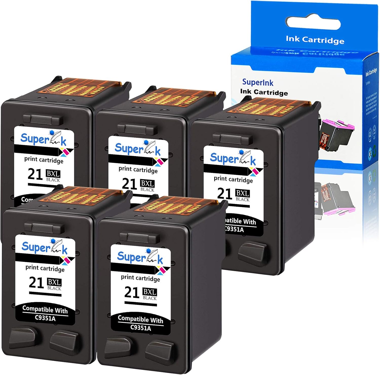 SuperInk Remanufactured High Yield Ink Cartridge Compatible