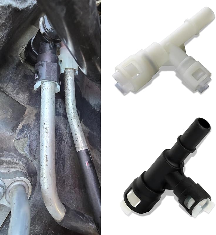 Conectores da mangueira de entrada do aquecedor Sephile em T para Cadillac, Chevrolet e GMC – 2 unidades