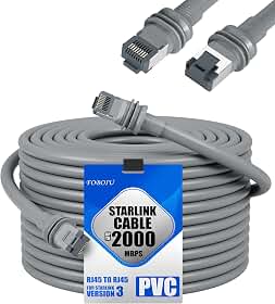 Para cabo Starlink Gen 3, mini cabo de substituição Starlink de 30 m