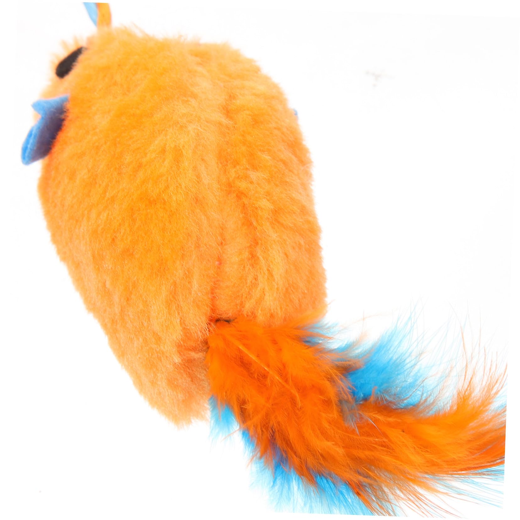 Toyvian Jouet D'entraînement Interactif pour Chatons en Peluche et Plastique avec Clochette, Résistant aux Morsures, pour Jeux D'intérieur et Soulagement du Stress