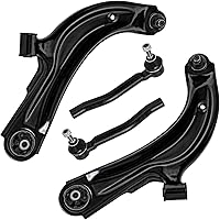 Vista 173 de Detroit Axle - 4 brazos de control traseros para Ford C-Max Focus Mazda 3 5 Volvo C30 C70 S40 V50, 4 brazos de control superior e inferior