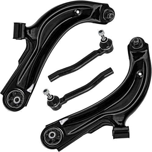 Miniatura 668 de Detroit Axle - Brazos de control delanteros inferiores con rótula + barras estabilizadoras de repuesto para Chrysler Dodge Intrepid 300M Concorde