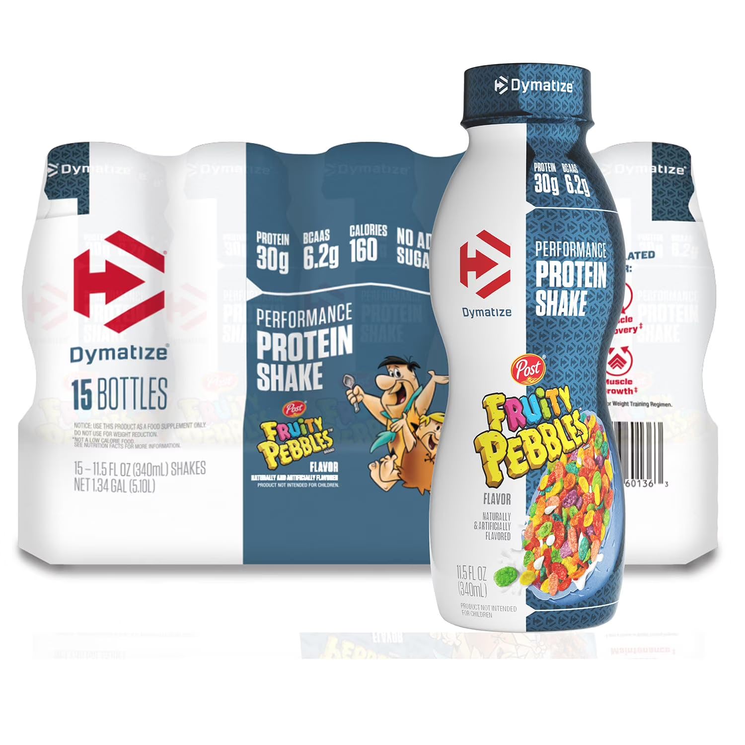 Dymatize 30g High Protein Performance Shake, Fruity Pebbles, 12 Pack — Amazon image 14