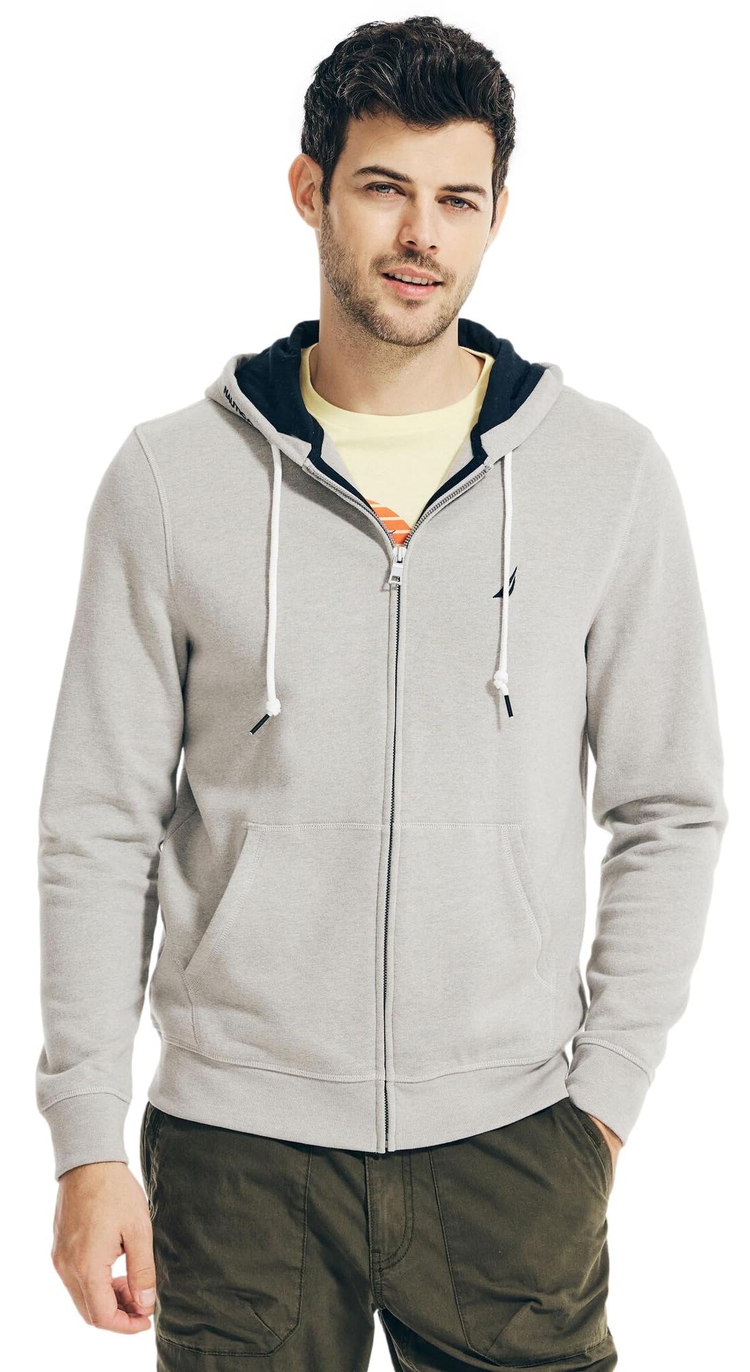 Nautica Men's Nautica Men's Anchor Fleece Full-zip Hoodie