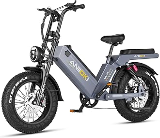 ANIIOKI eBike,AQ177 PRO MAX Electric Bike,48/52V 60Ah Electric Commuting Bike,200Miles Long Range, Peak 1200W Power Ebike, Electric Bicycle for Adults