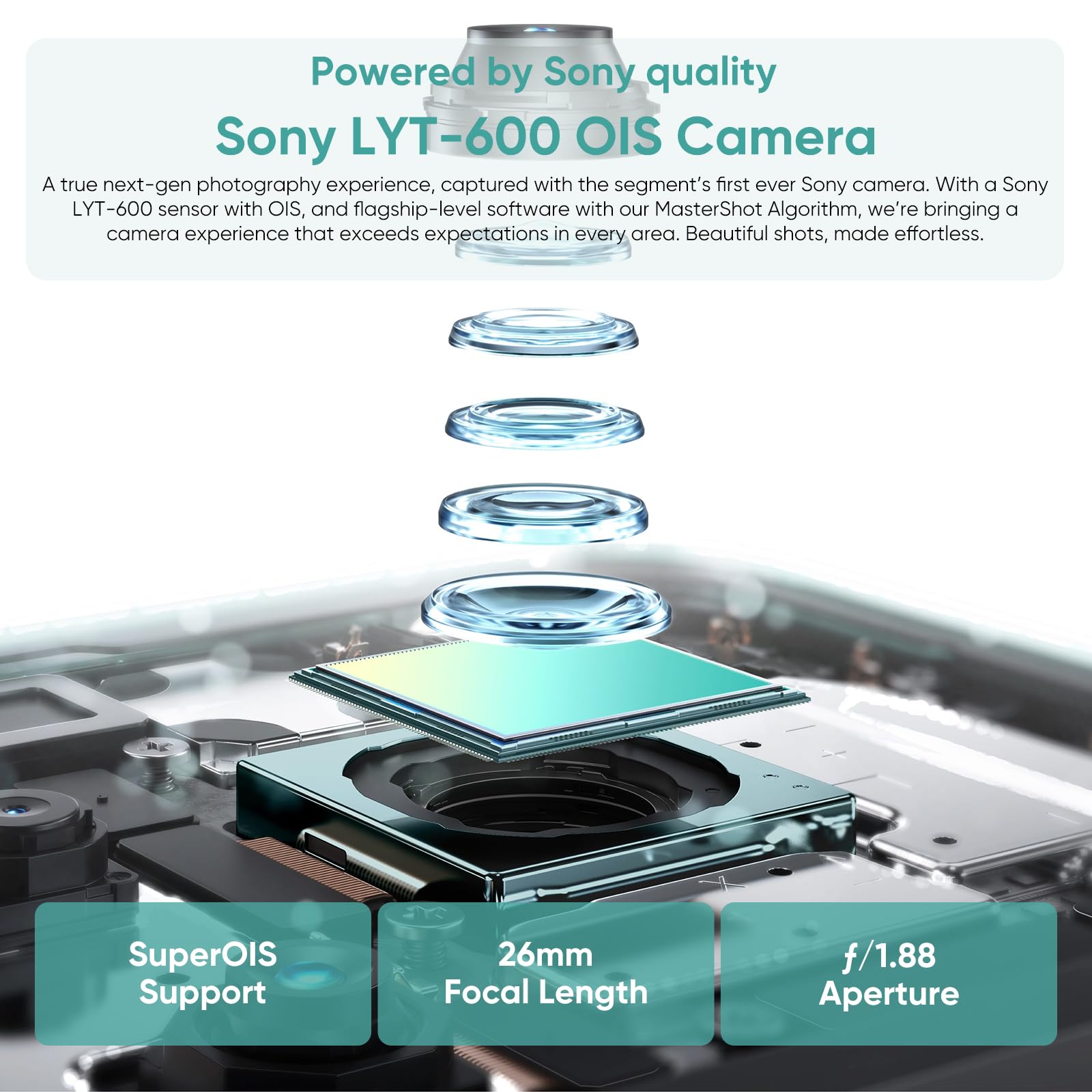 realme 12+ 5G Smartphone, fotocamera 50MP LYT-600 OIS, processore Dimensity 7050, display Curve 120Hz, doppia scheda SIM, 8 + 256GB, Verde(Senza Caricabatterie)