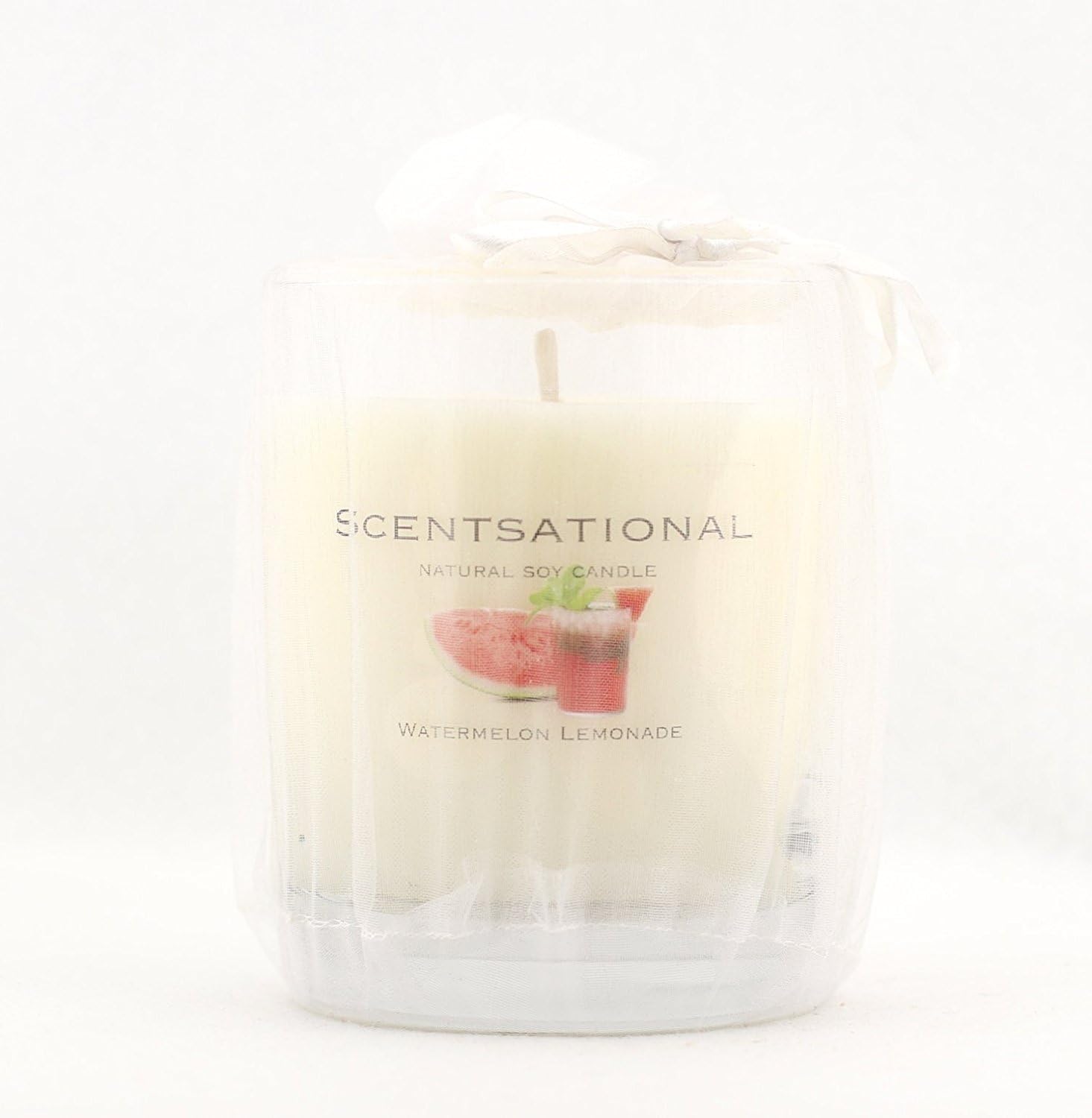 Amazon.co.jp Scentsational Soaps &キャンドル自然Soy Candle Watermelon