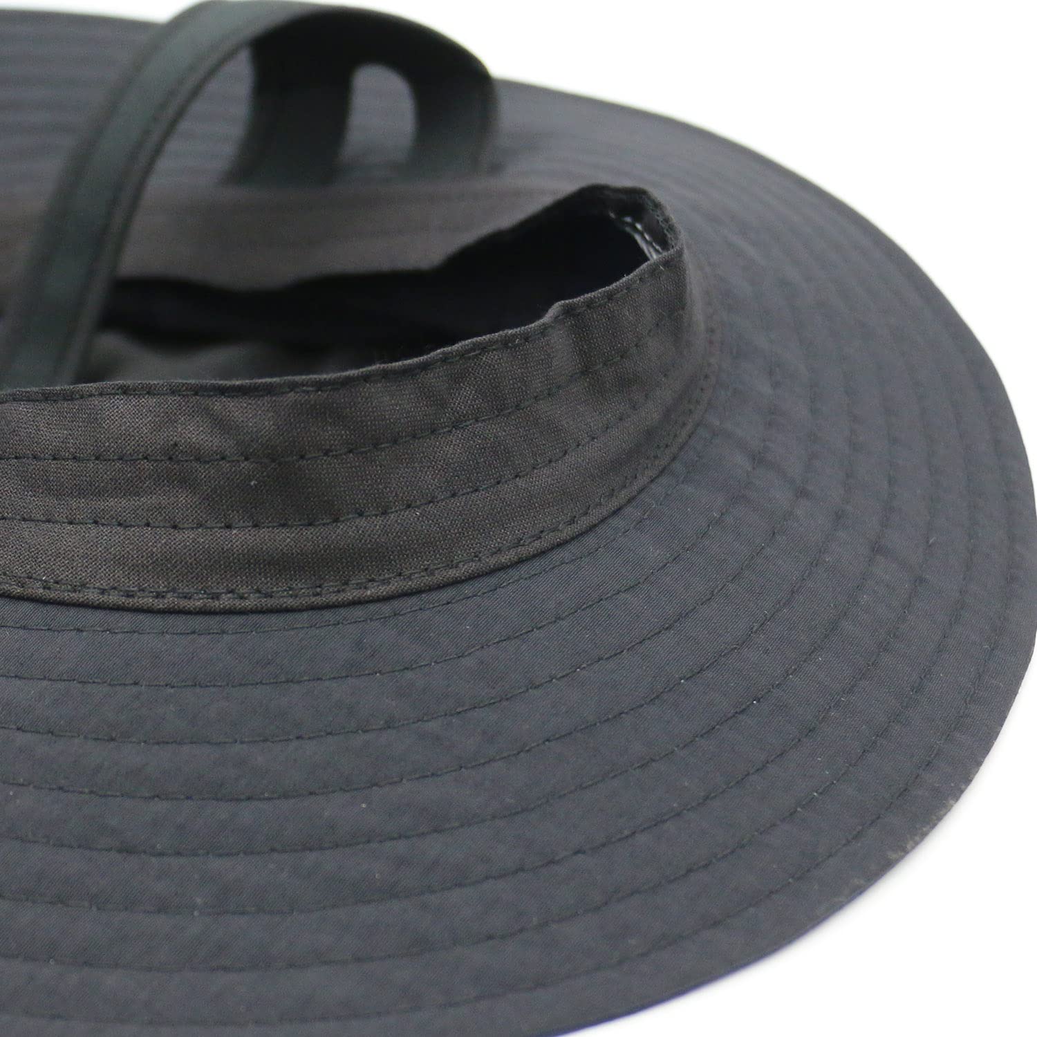 Cappello da sole da uomo UPF50+ a tesa larga cappello da spiaggia ad asciugatura rapida all'aperto regolabile sottogola cappelli da pesca