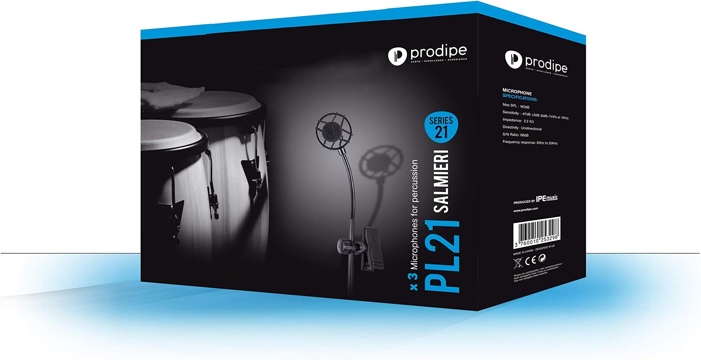PRODIPE CL21 Microphone Style: Percussion (PL21)
