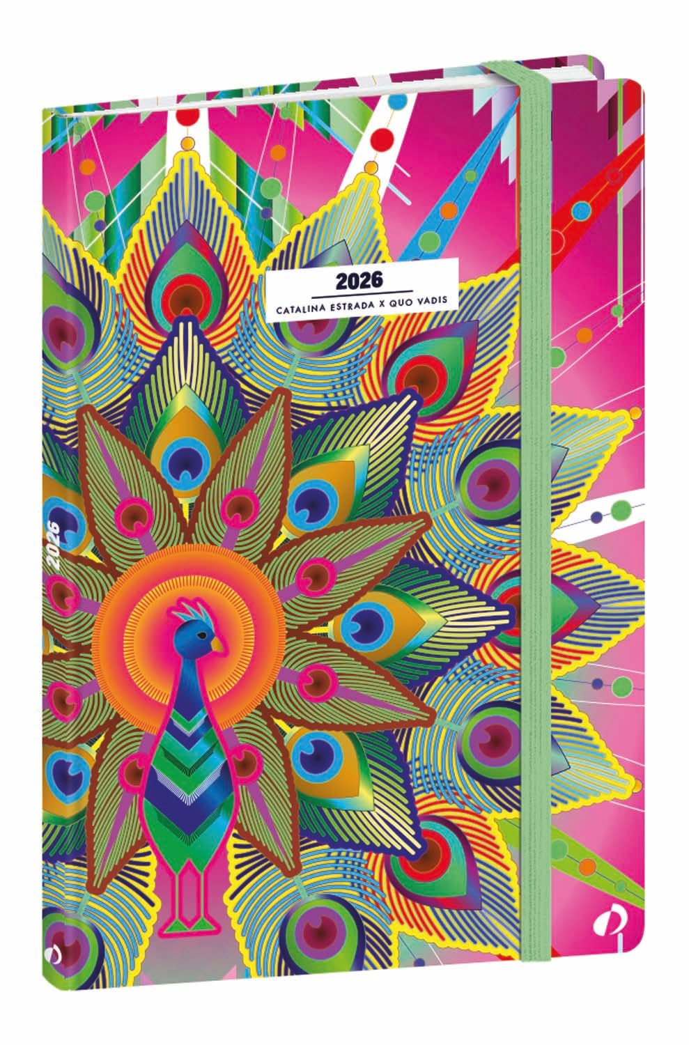 Quo Vadis - Diary - 2026 - Minister - Weekly Planner - French - Catalina Estrada - 13 months December-December - 16x24 cm - White paper