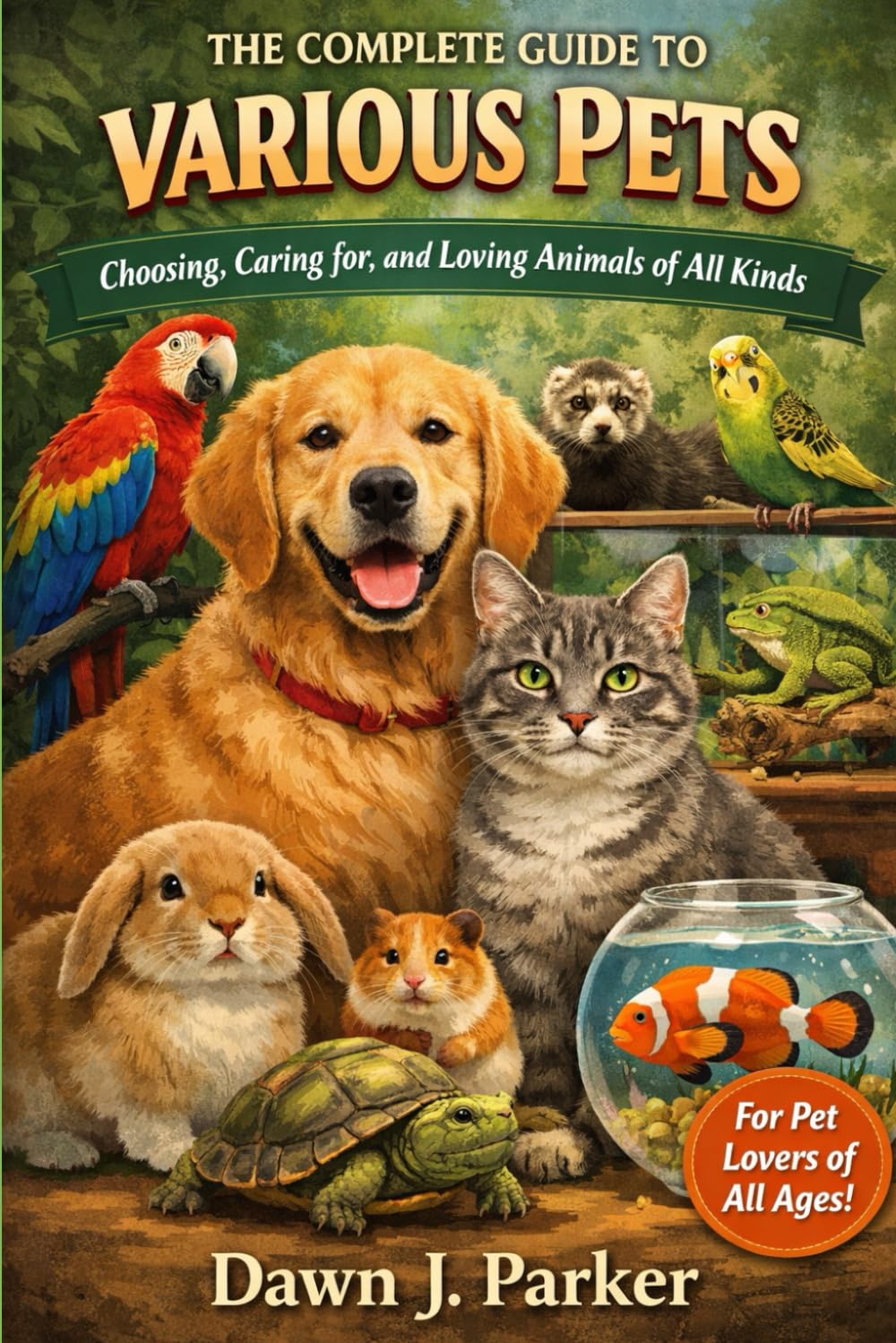 The Complete Guide to Various Pets: Choosing, Caring for, and Loving Animals of All Kinds
