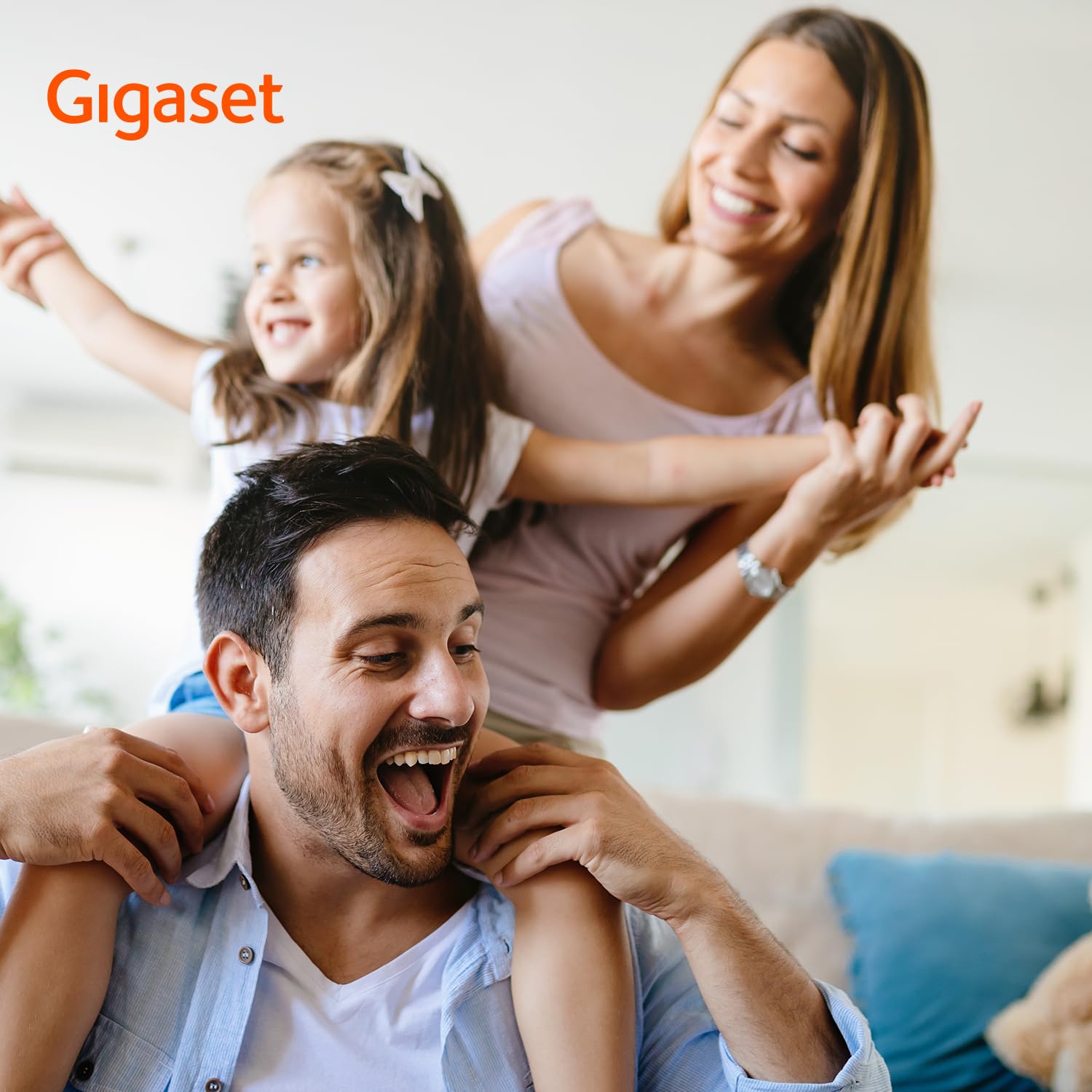 Gigaset PURE 120 Duo - 2 téléphones sans fil avec ECO DECT - écran rétro-éclairé - compatible avec les aides auditives - protection d'appel, noir anthracite