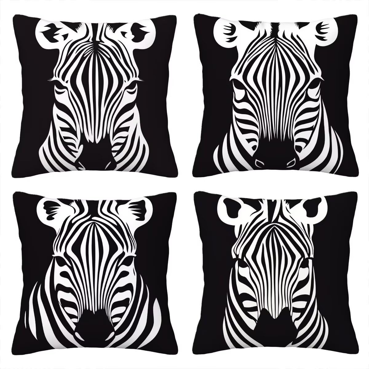 Housse de coussin 60x60 cm pour décoration de salon et canapé moderne