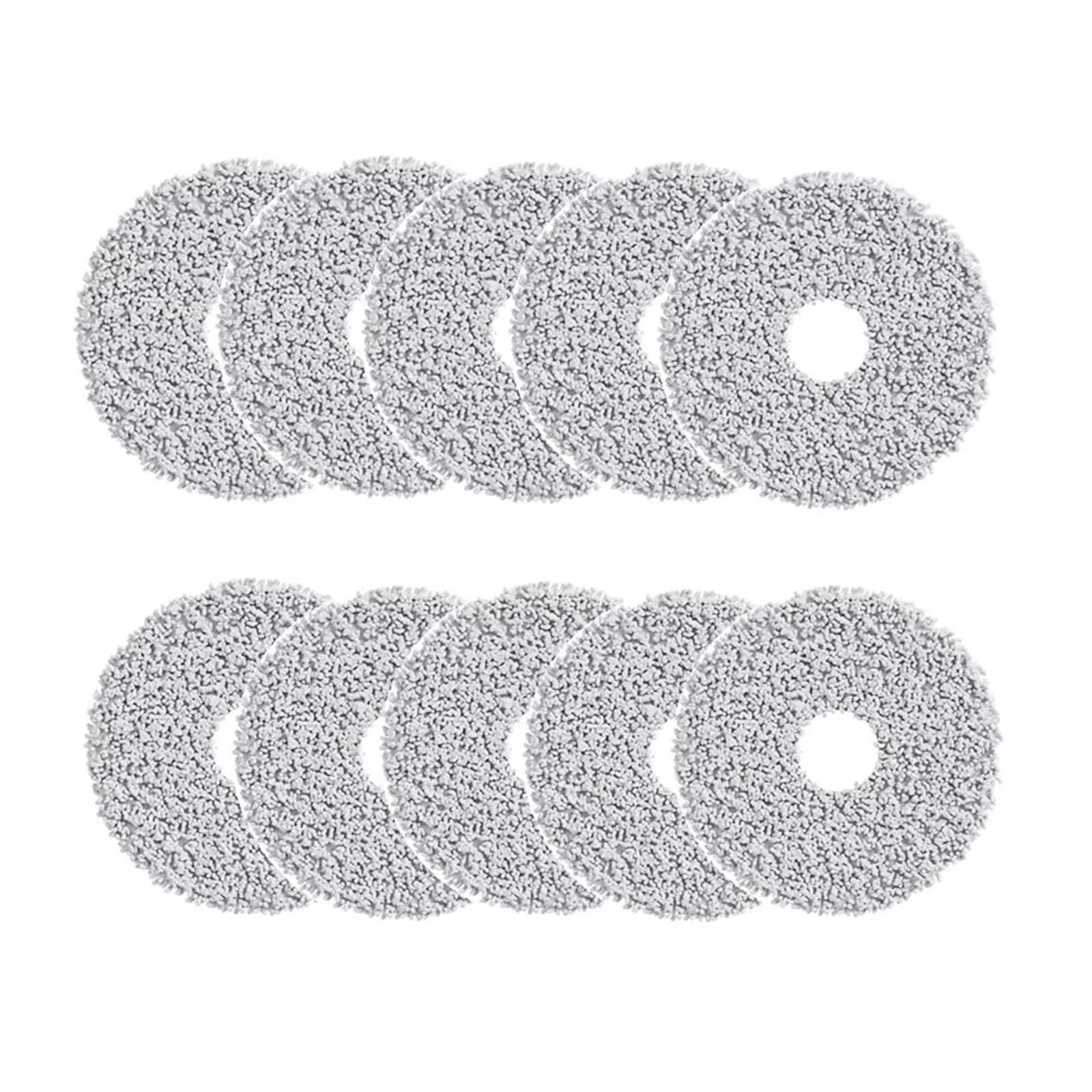 MWMYQUEXT Compatible For Dreame L10s Ultra, L10s Pro, L10 Prime. Compatible For Mijia S10 / X10 / X20. Vacuum Cleaner Mop Cloth Fixing Bracket Spare Accessories(Mop 10pcs)