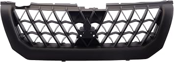 Parts Front Grille Grill Assembly With Shell With Insert Fits Mitsubishi | Direct fit automotive replacement grille for Mitsubishi Montero Sport 2000 2001, Verify Vehicle Fitment Before Purchase