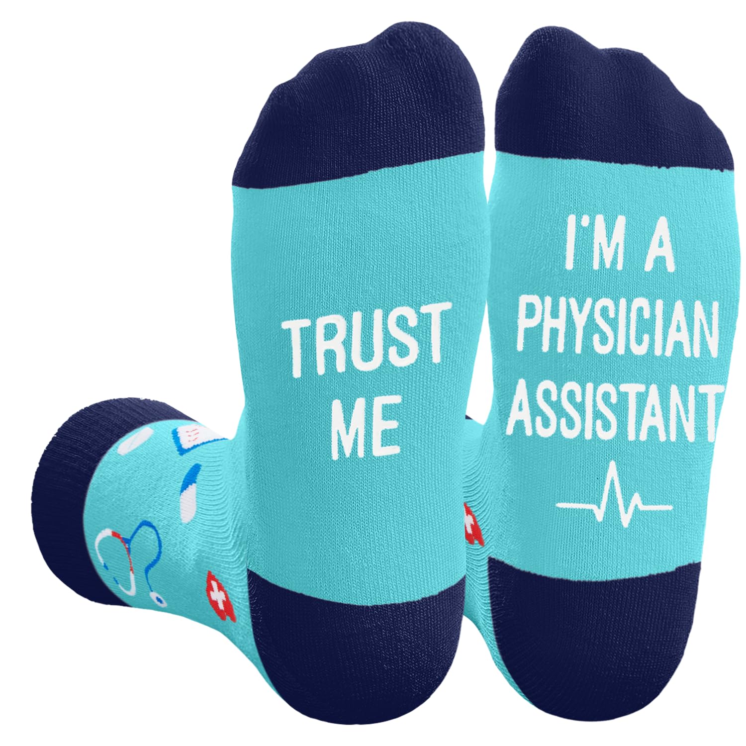 HAPPYPOP EMT Gifts for Men Women - Medical Assistants Gifts Medical Assistants Week Socks