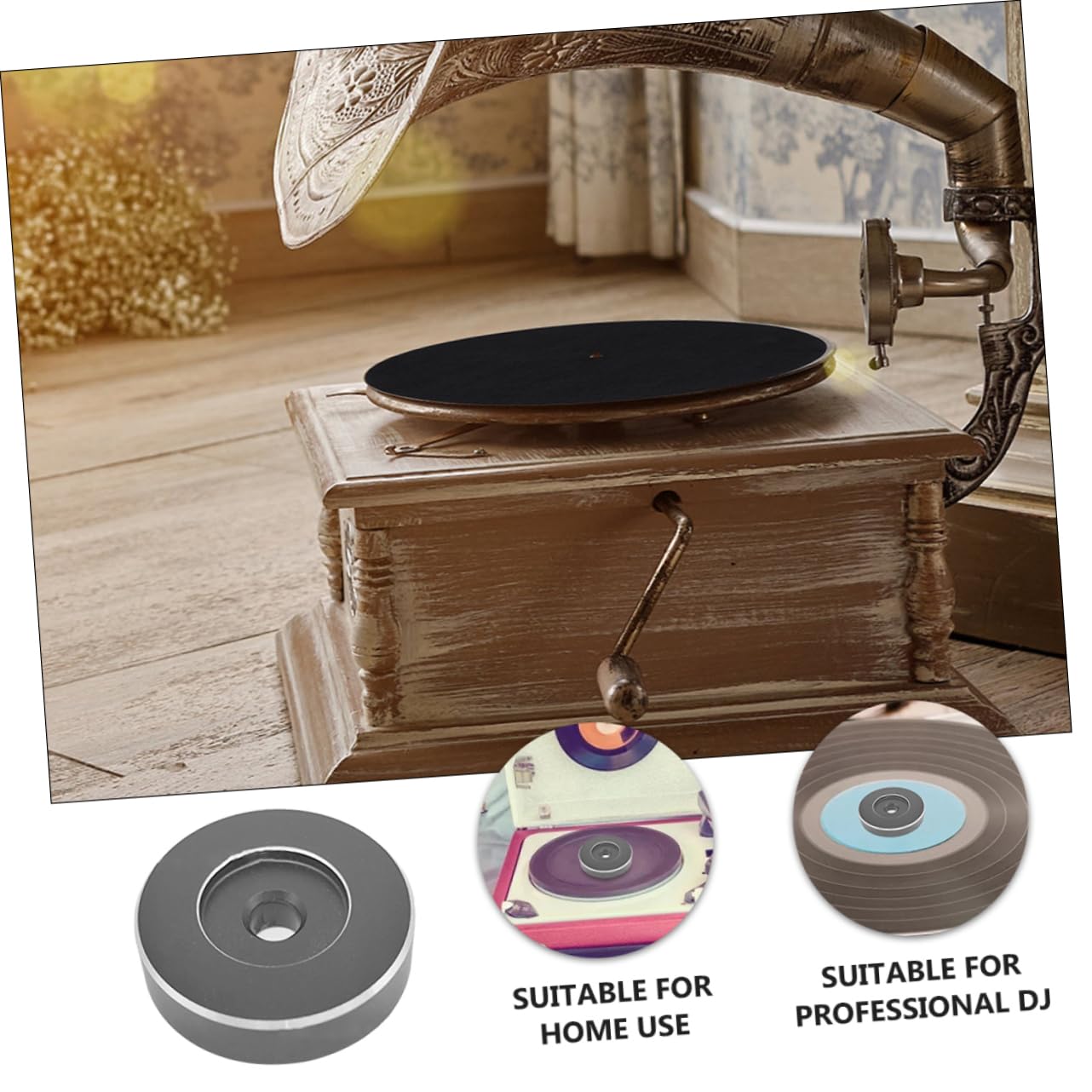 Uonlytech 4 Pezzi 45 Cupola Per Giradischi In Vinile Adattatore 45 Giri Adattatore Per In Vinile 7 Pollici Cupola Per In e Per Giradischi e Per