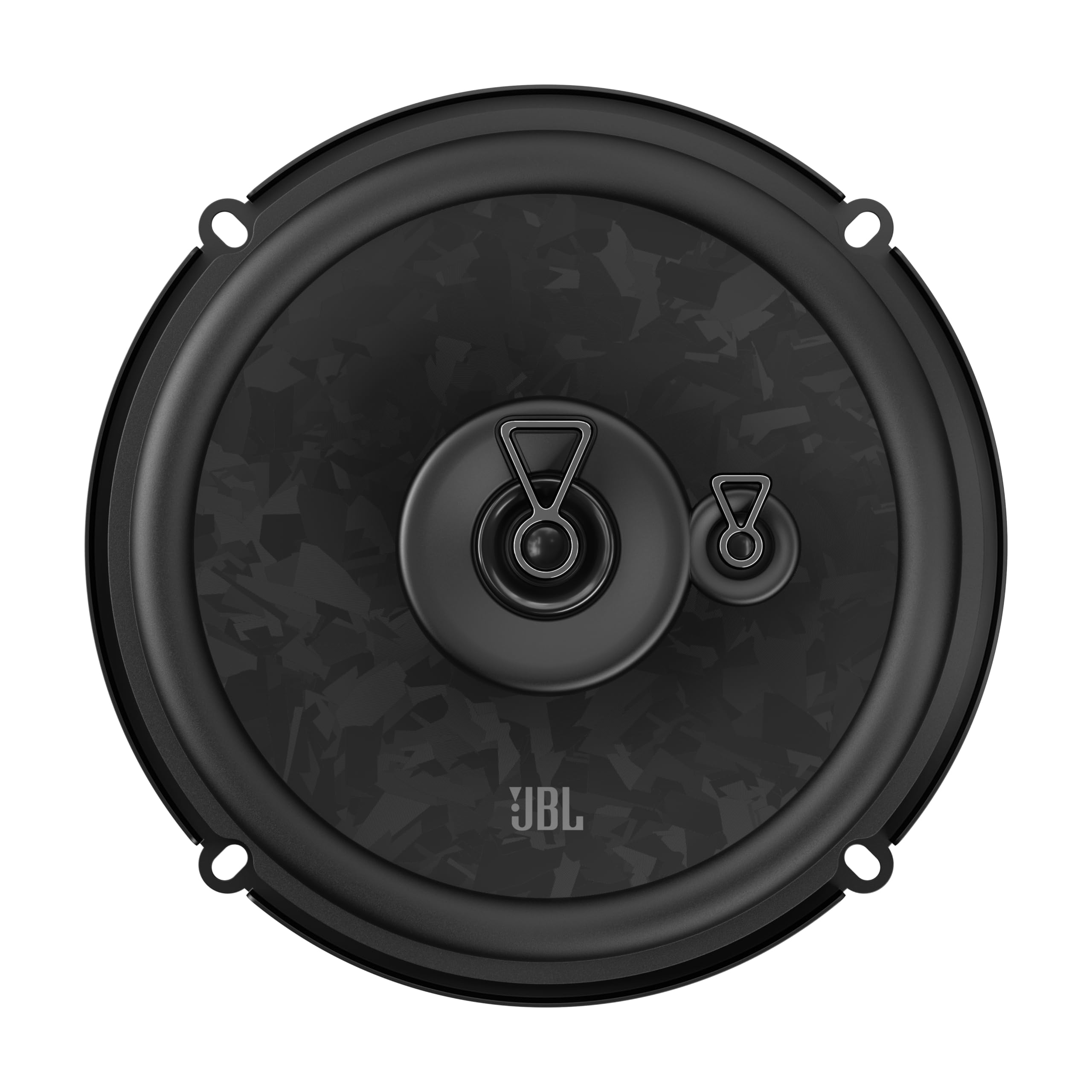 JBL Stage3 Gen2 68MF Coppia Altoparlanti Auto Coassiali a 3 Vie, 16,5 cm (165 mm), 95W RMS / 560W Picco, Tecnologia Woofer Plus One™, Tweeter PEI, Impedenza 3 Ohm, Senza Griglie (Flush Mount)