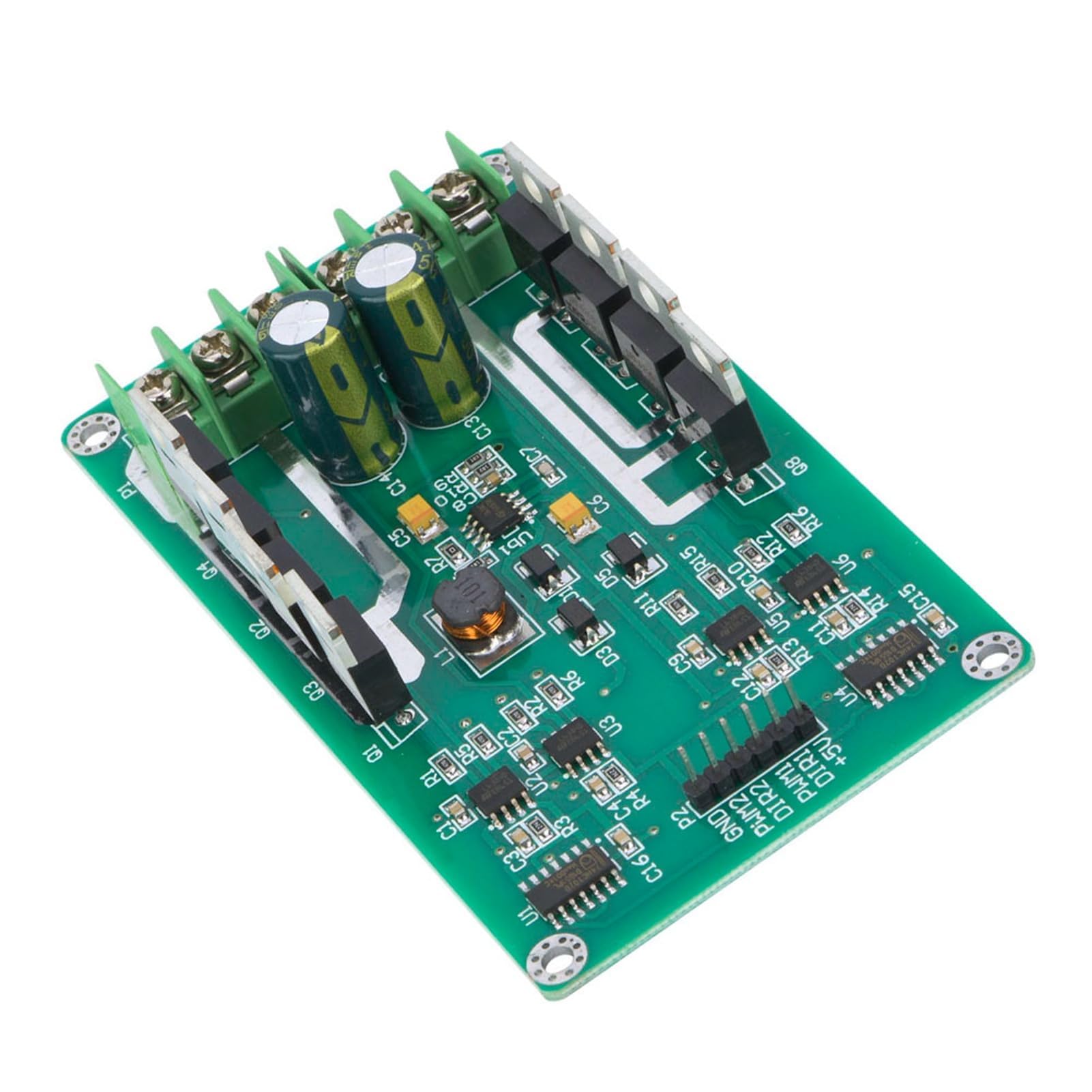 Ejoyous IRF3205 MOSFET, Freinage Évident Carte de Module de Moteur à Double Moteur à Faible Résistance Durable, pour la Modulation PWM 3-36V PEAP 30A Fonction de Freinage