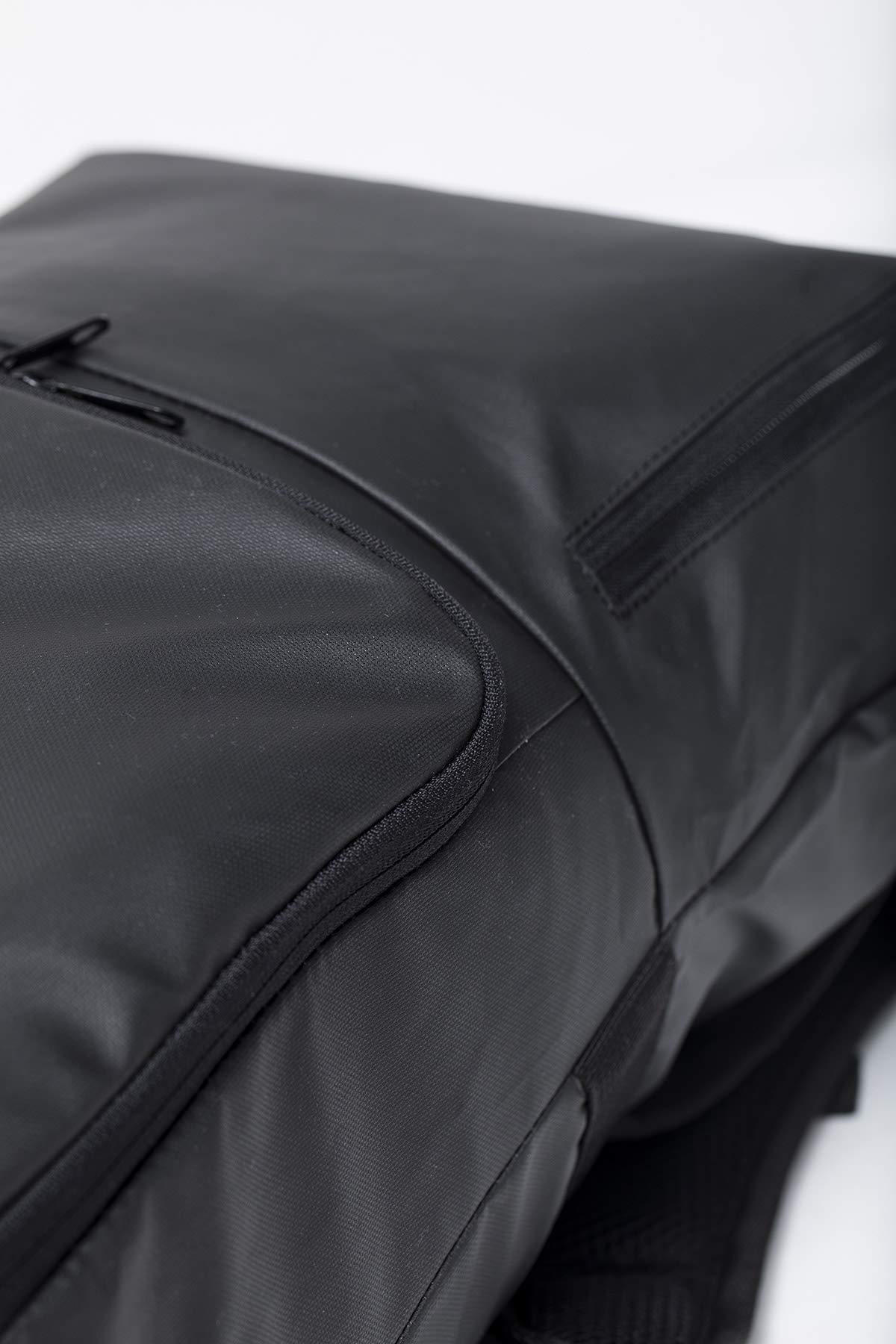 Sac à Dos Urbain City Bag Original [CBO] De Buds-Sports Pour Ordinateur Portable 15" - Volume Ajustable - Travail et Sport 15/25L - Fixation Exclusive Porte-Bagages Vélo (Noir)
