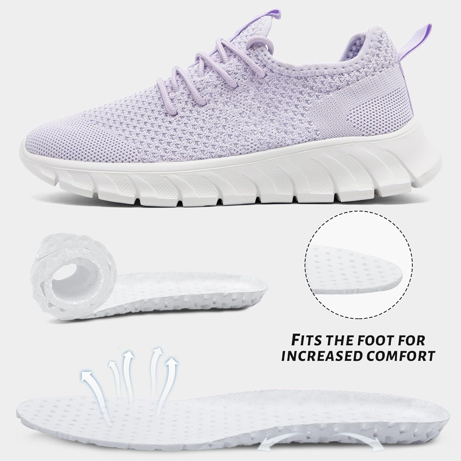 Womens Shoes Running Sneakers Tennis Non Slip Walking Gym Workout Athletic Comfortable Fashion saport Casual Shoe - Image 5