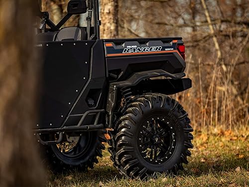 Miniatura 4 de SuperATV Guardabarros guardabarros para Polaris Ranger XP 1000 2018+ (ver ajuste)  Durabilidad extrema  Protege contra rocas, suciedad, arena y