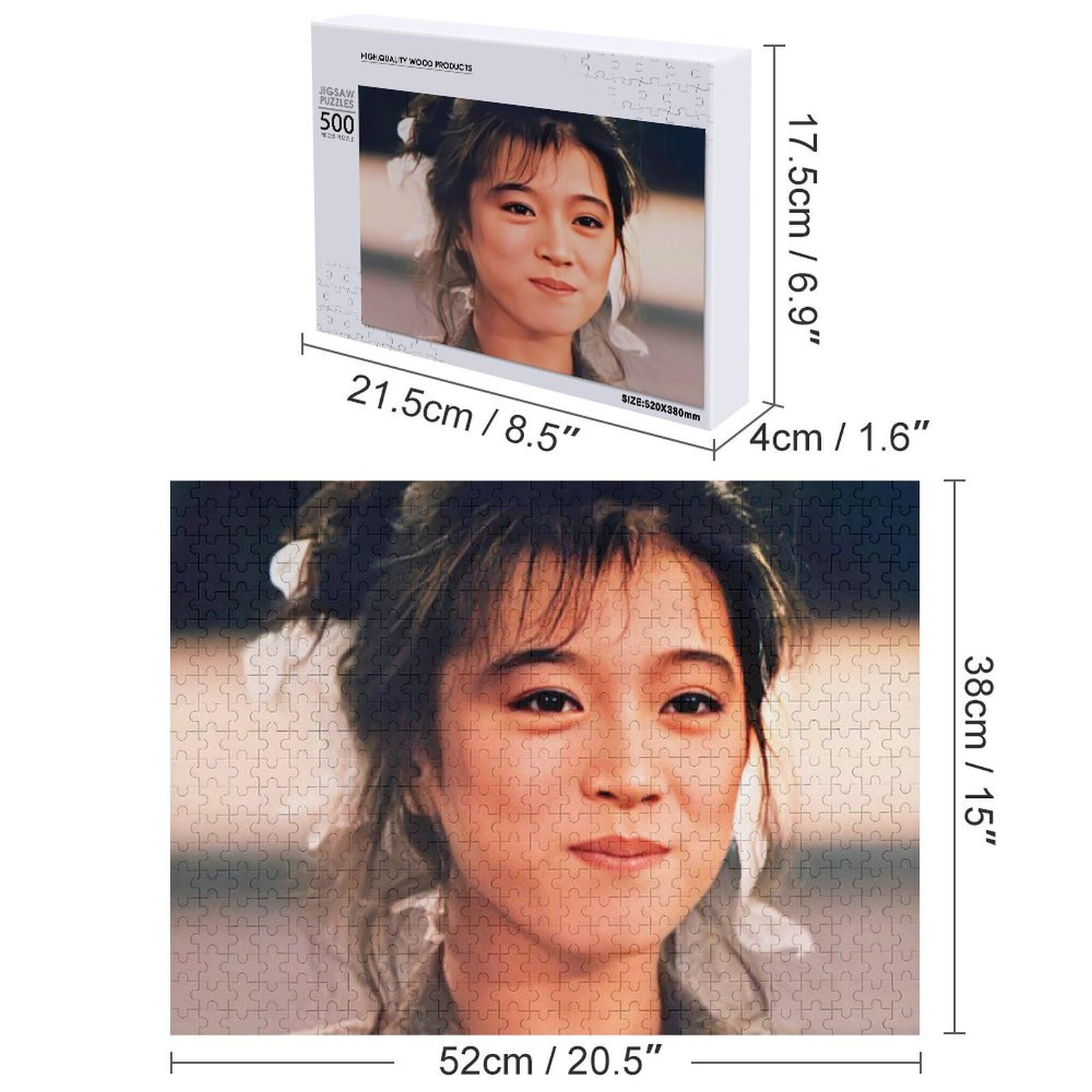 Amazon.co.jp: 中森明菜 ジグソーパズル 木製で環境にやさしく