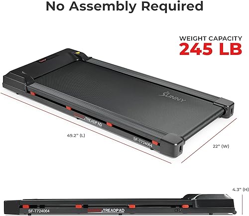 Miniatura 7 de Sunny Health & Fitness Cintas de correr inteligentes con Wi-Fi