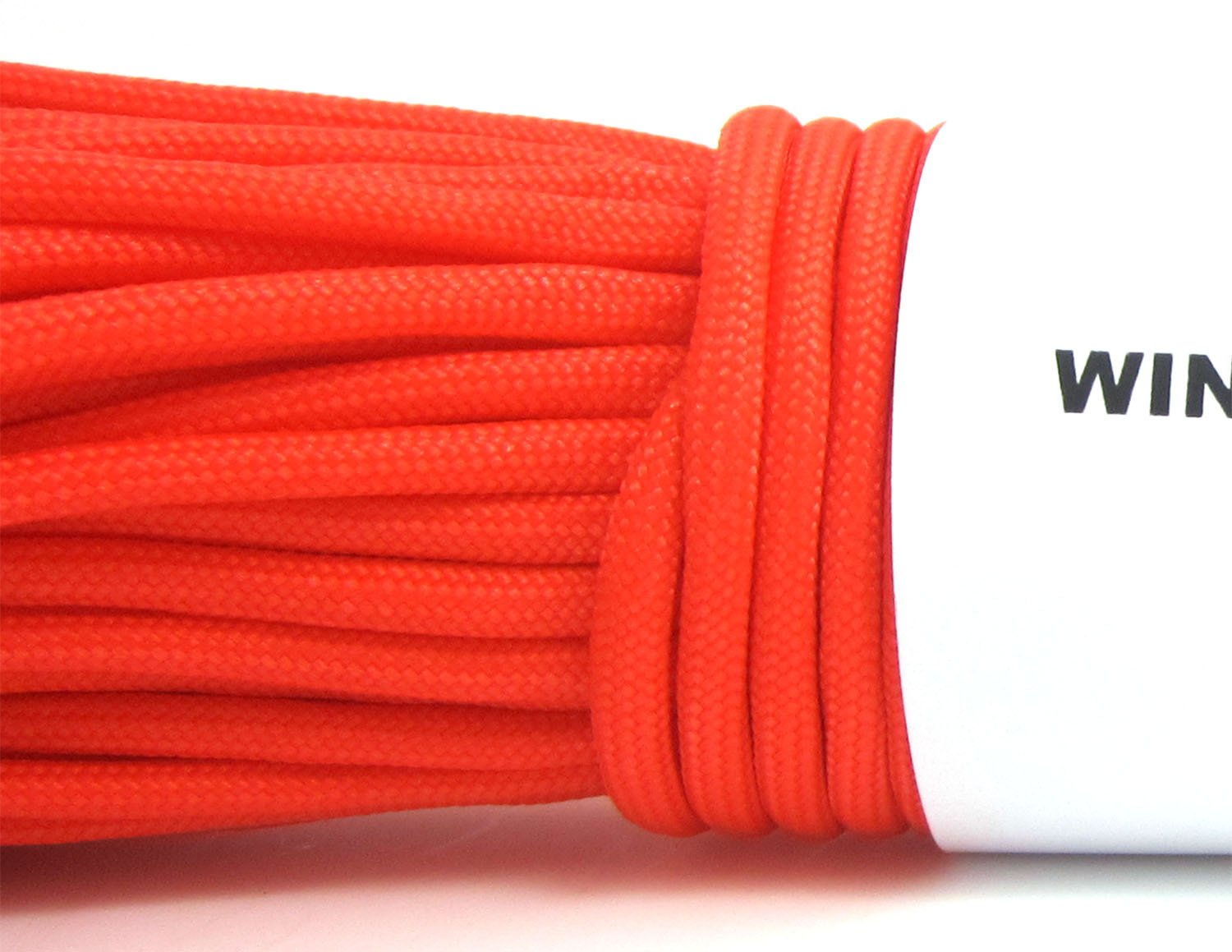 Corde Paracorde 550 100 Pieds (30 M) - 4 Mm 7 Brins - Orange - Pour Camping Et Outdoor