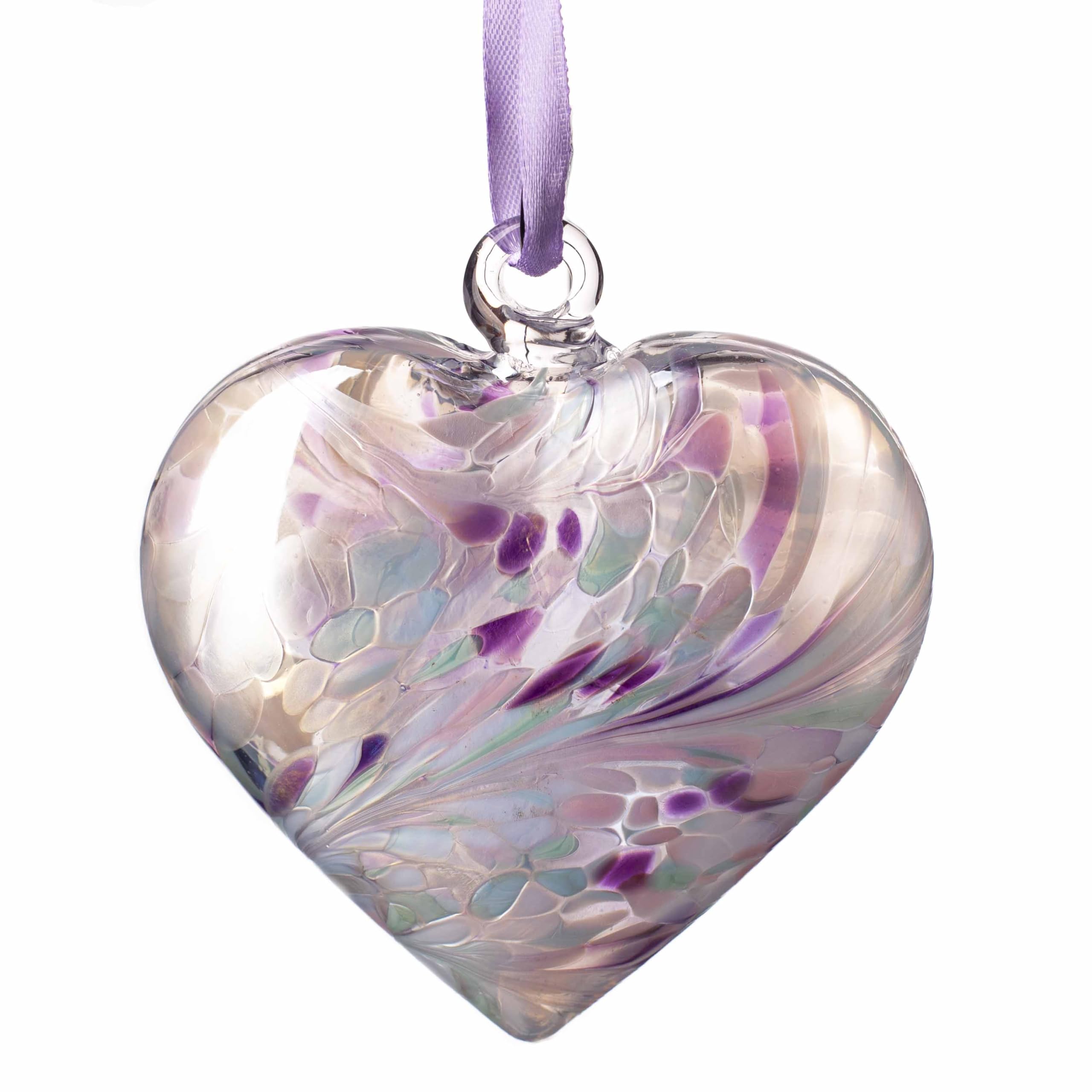 Friendship Heart 100mm in Pink, Blue & Purple